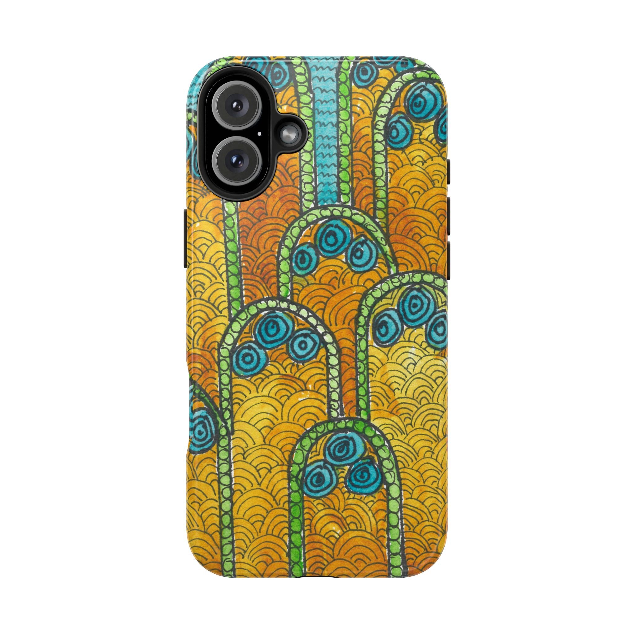 Tough Phone Case - All iPhones and Samsung Galaxys - Exciting Abstract Design #87 Belgrade Impressions - Serbia