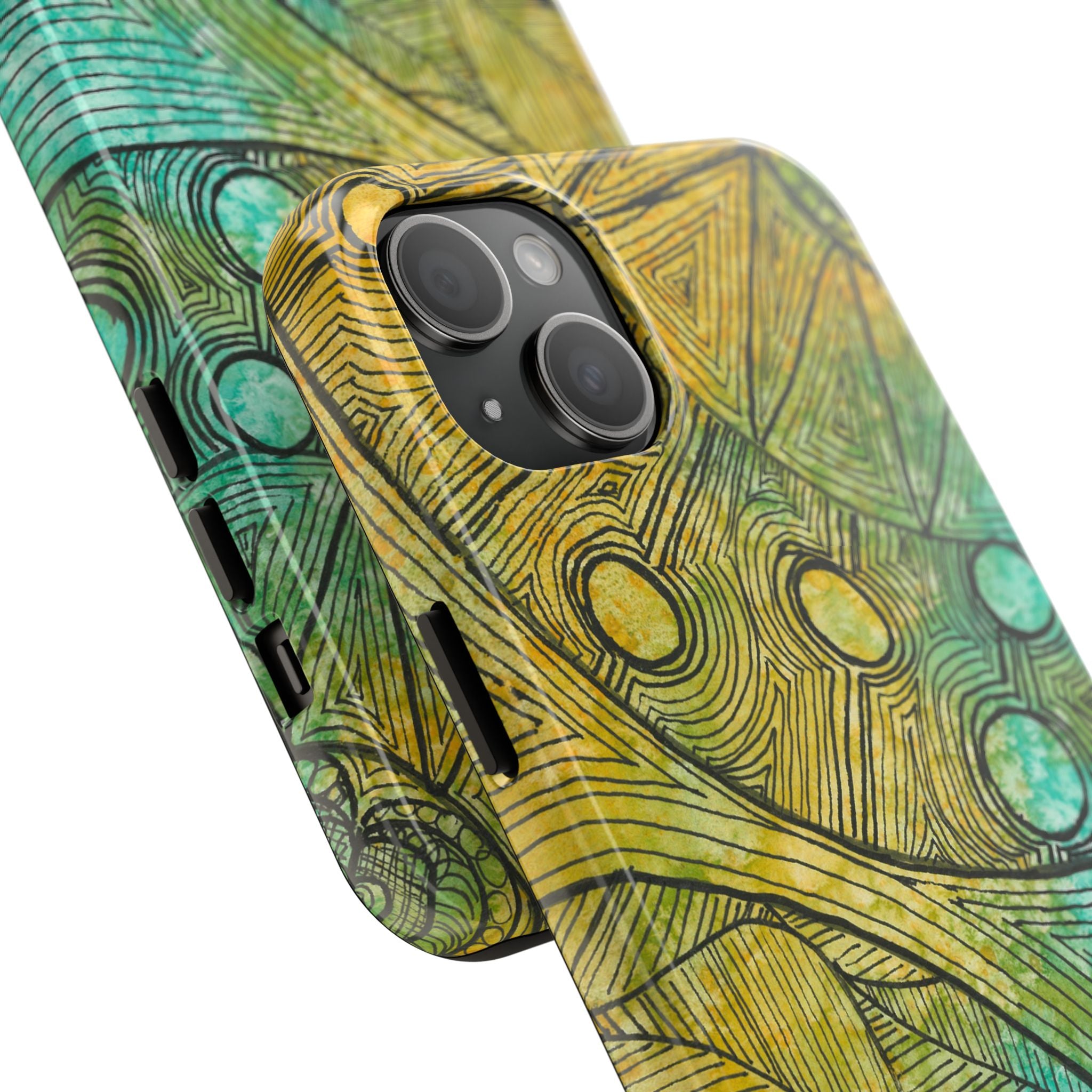 Tough Phone Case - All iPhones and Samsung Galaxys - Exciting Abstract Design #27 Come What May