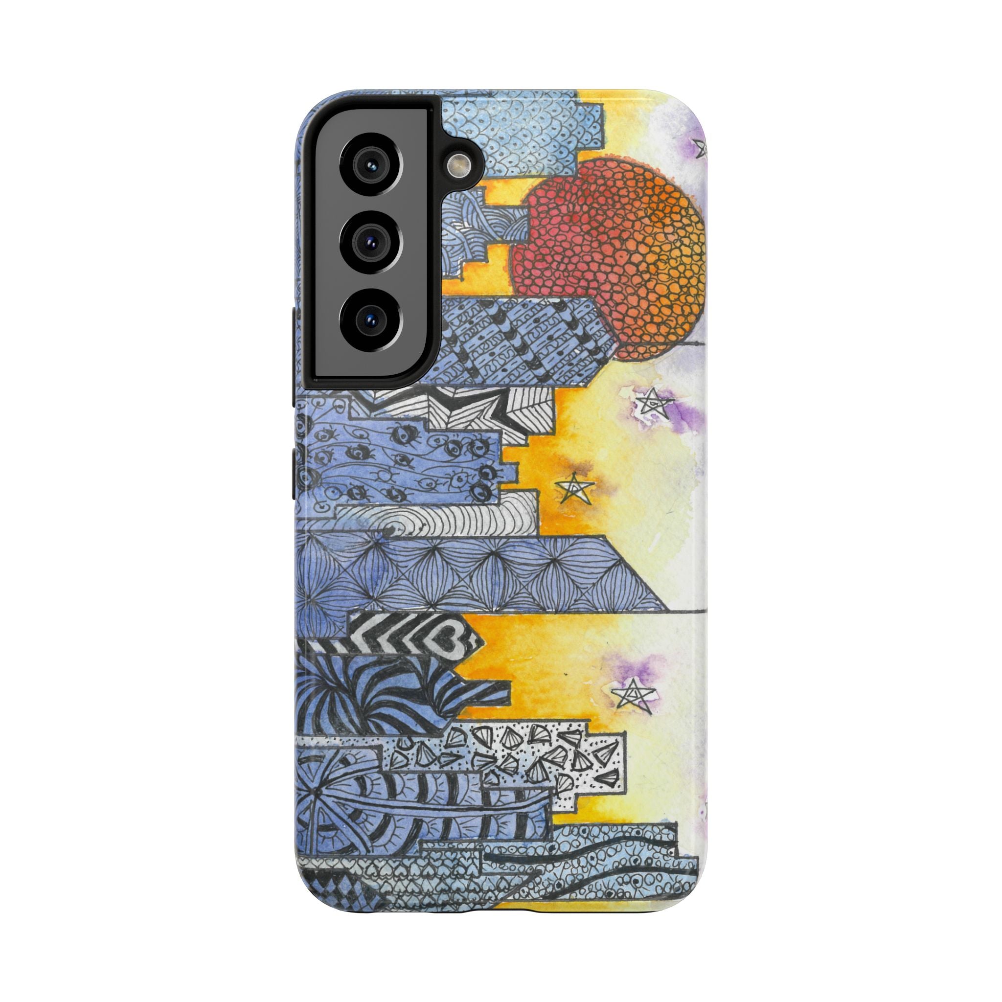 Tough Phone Case - All iPhones and Samsung Galaxys - Exciting Abstract Design #5 In The Shadows