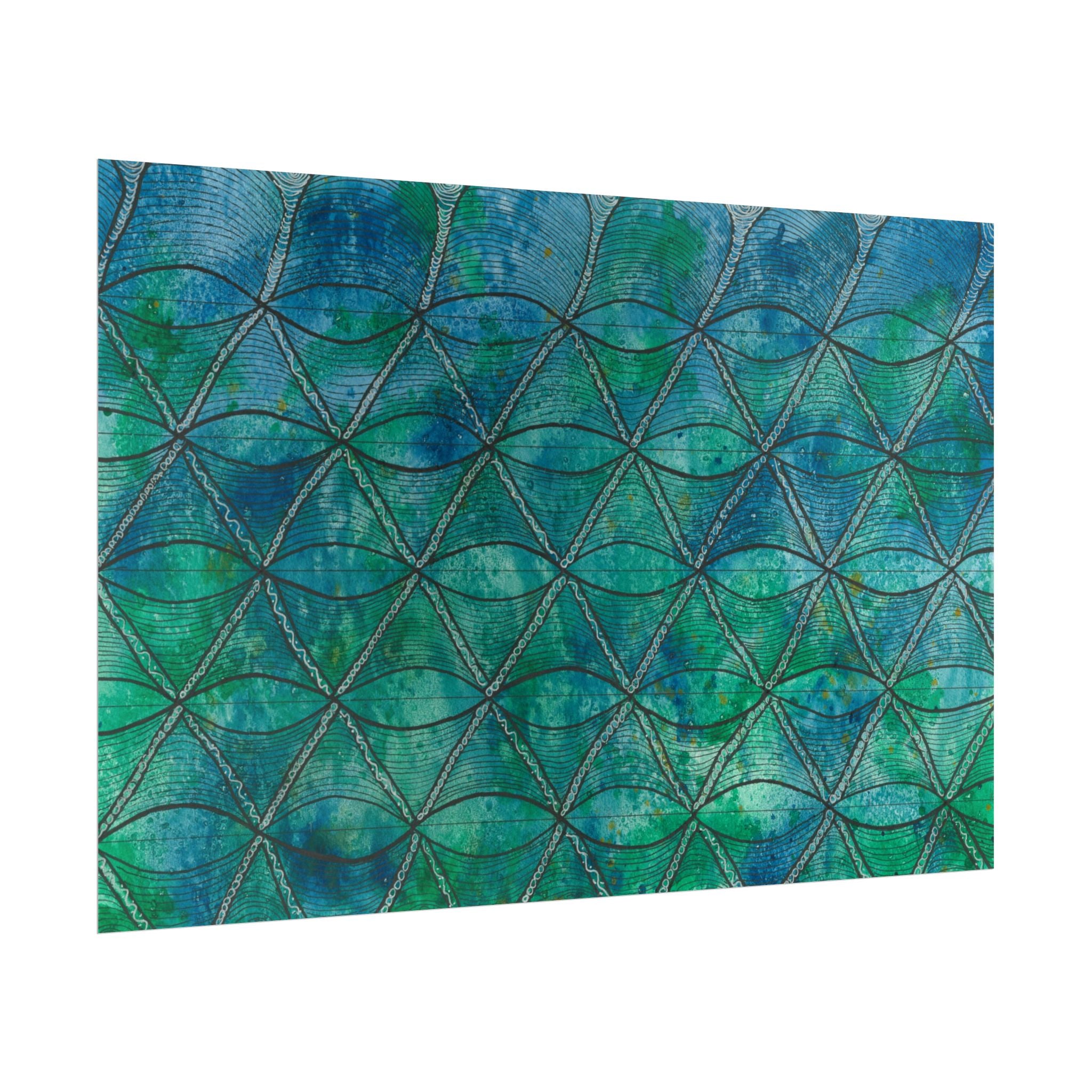 Large Colourful Wall Art, Posters & Prints, For Office, Bedroom or Living Room, or Special Gift #58 How's The Serenity?