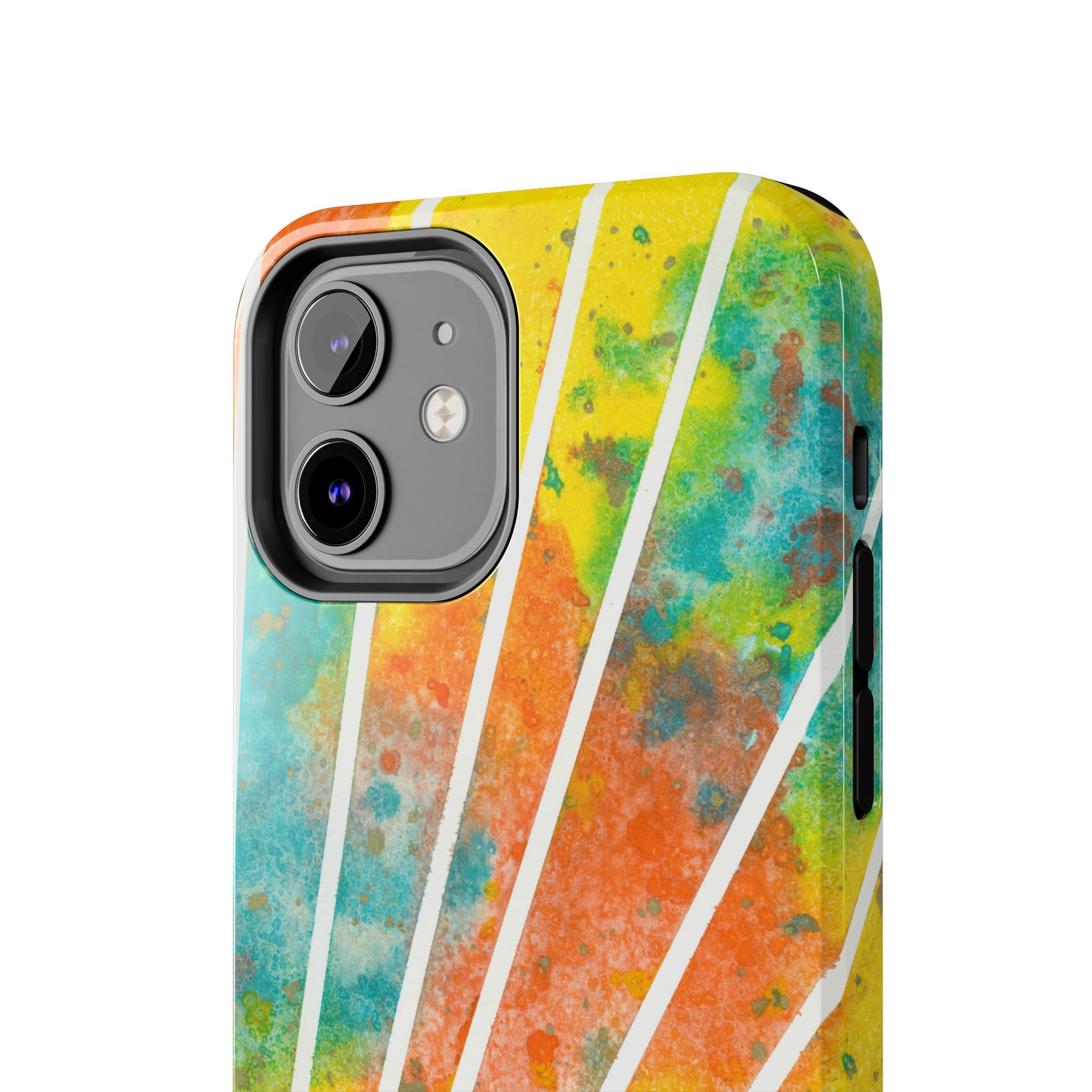 Tough Phone Case - All iPhones and Samsung Galaxys - Exciting Abstract Design #101 Your Energy Radiates