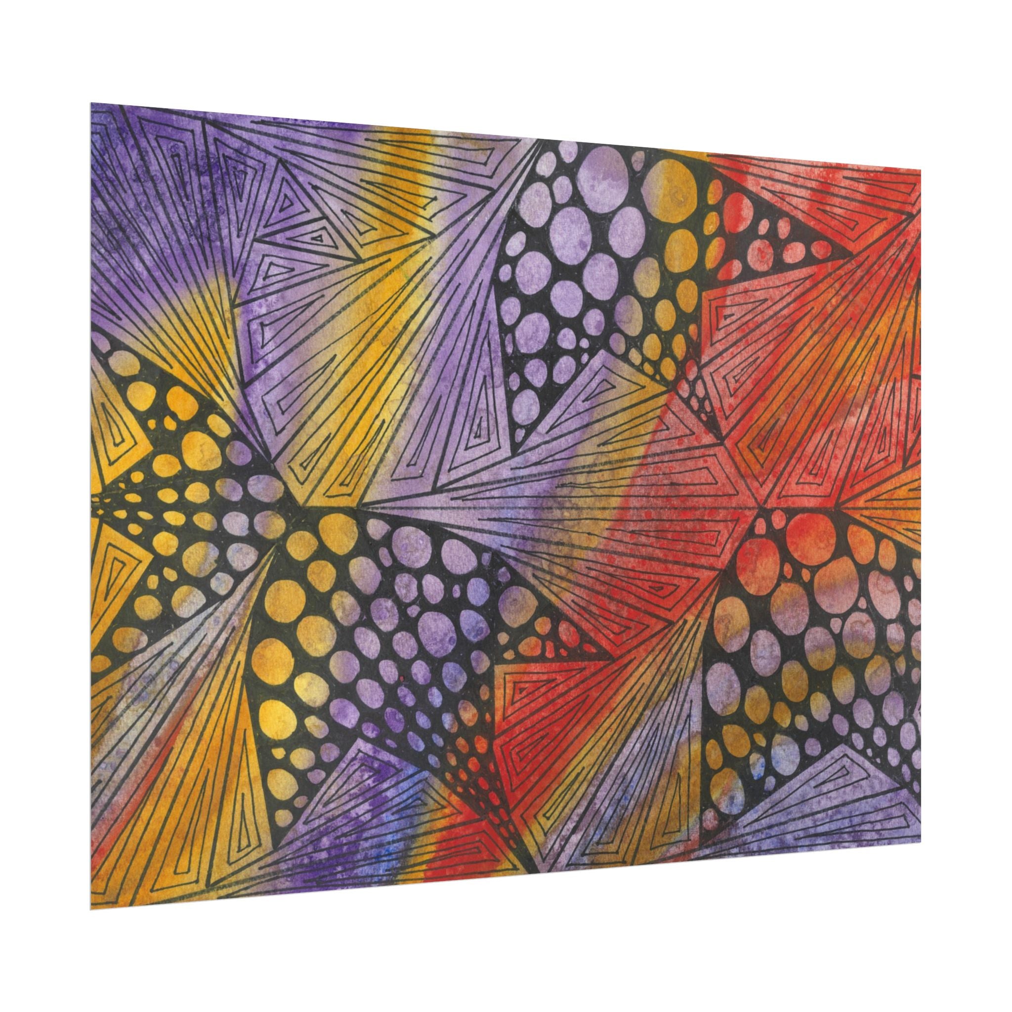 Large Colourful Wall Art, Posters & Prints, For Office, Bedroom or Living Room, or Special Gift #82 Fighting Delusions