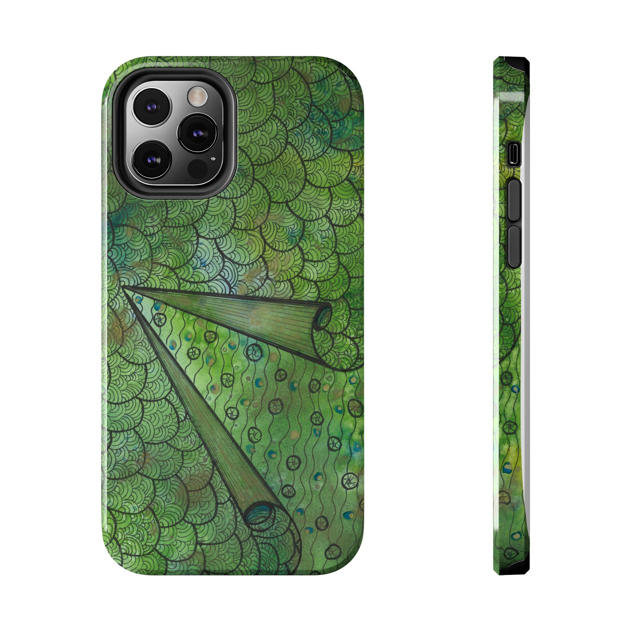 Tough Phone Case - All iPhones and Samsung Galaxys - Exciting Abstract Design #69 New Horizons