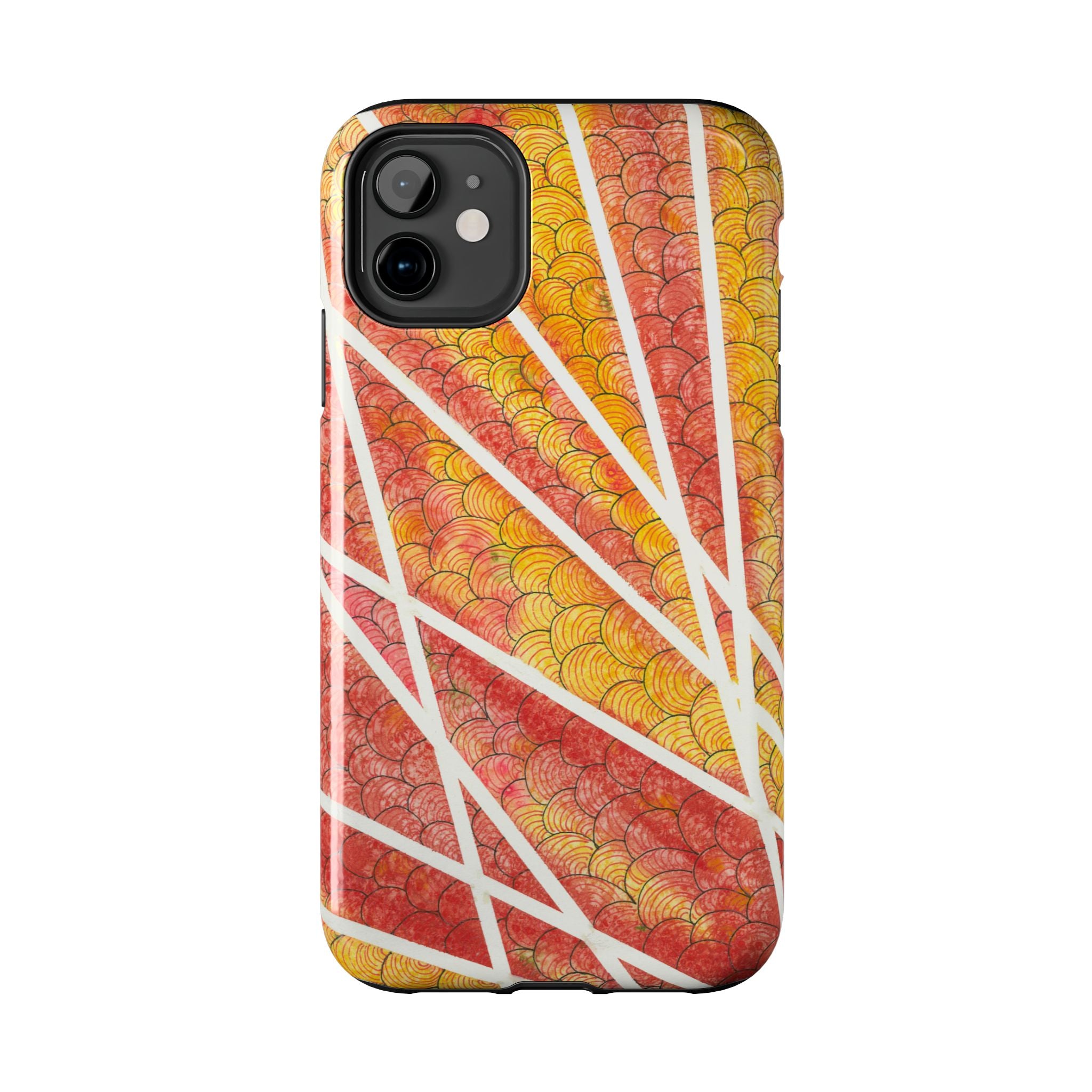 Tough Phone Case - All iPhones and Samsung Galaxys - Exciting Abstract Design #67 Max Mimosa