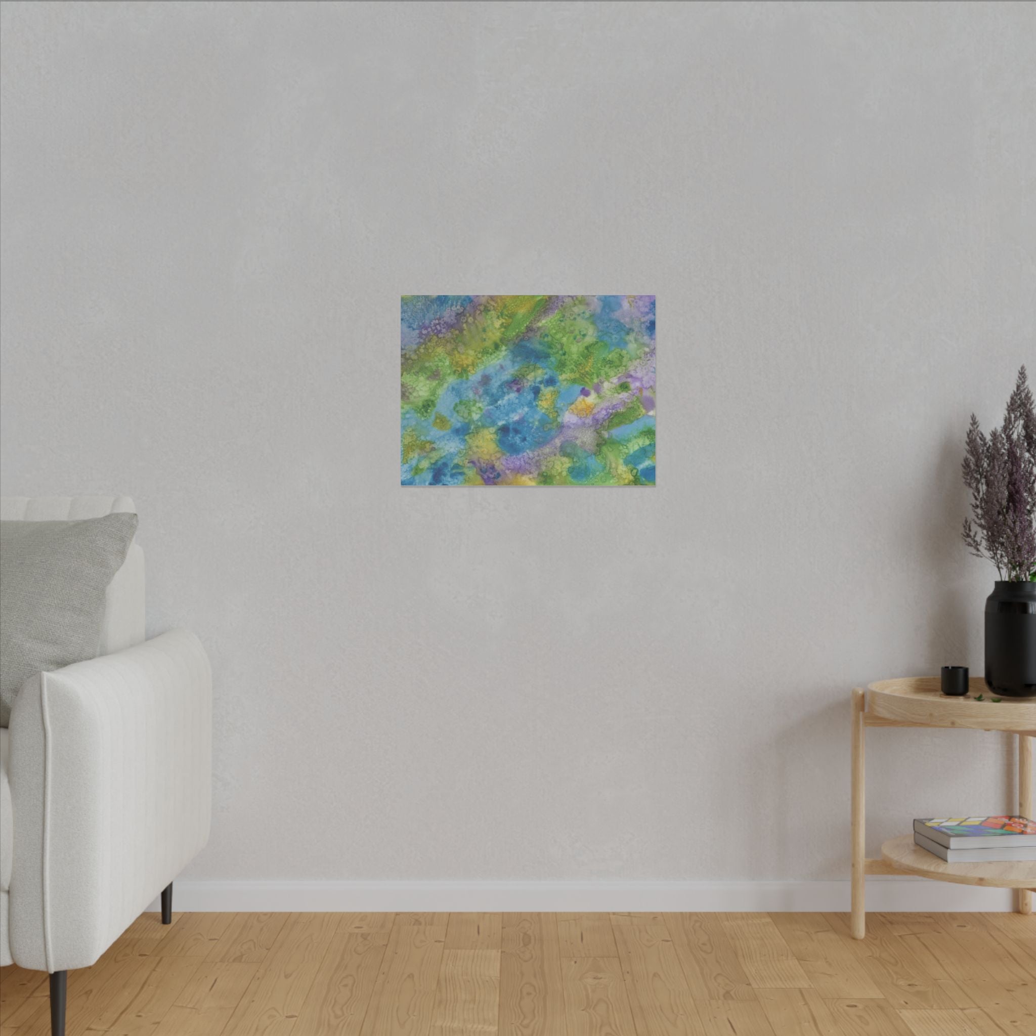 Large Colourful Wall Art, Canvas Prints, For Office, Bedroom or Living Room, or Special Gift #60 Happy Holidays