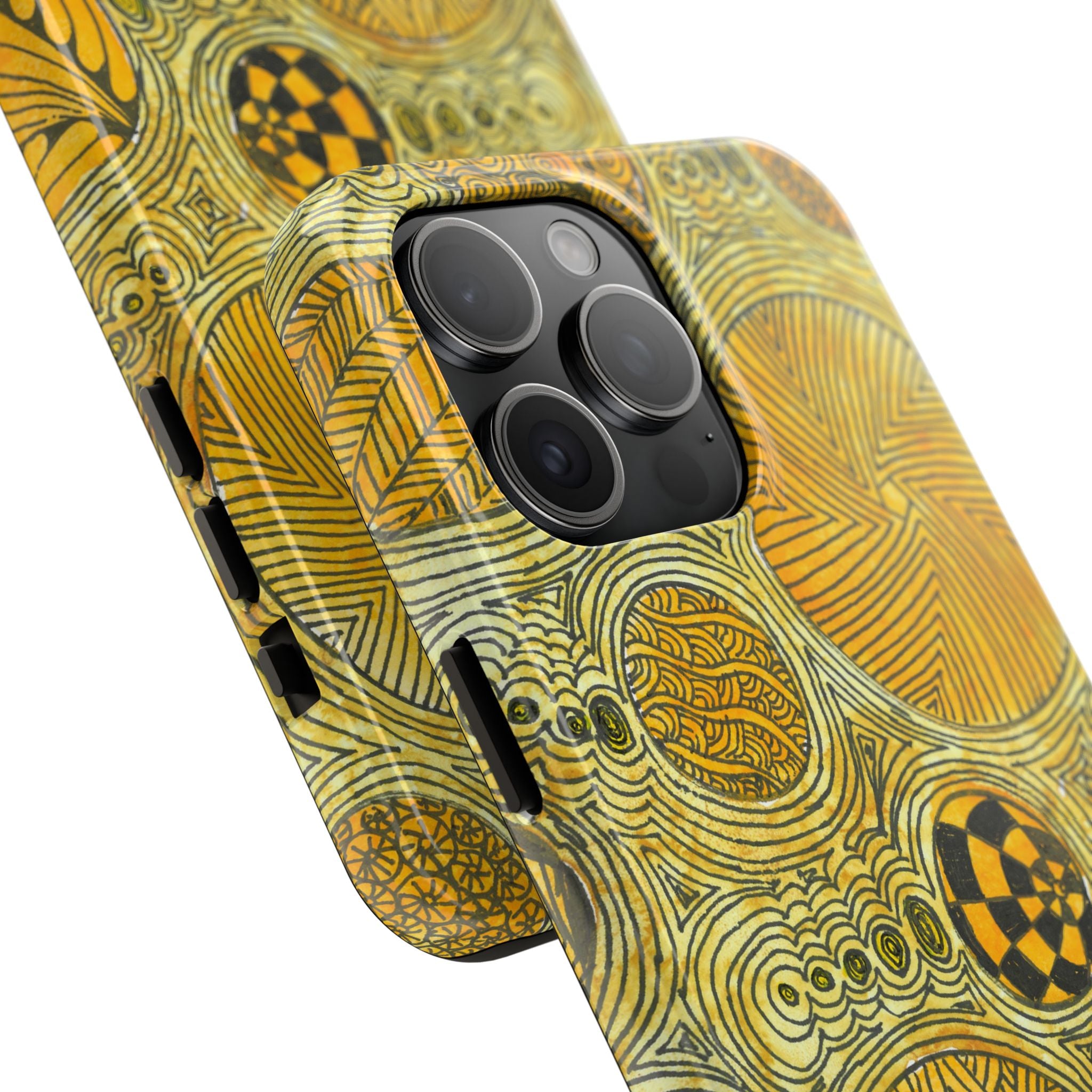 Tough Phone Case - All iPhones and Samsung Galaxys - Exciting Abstract Design #38 The Conversationalist