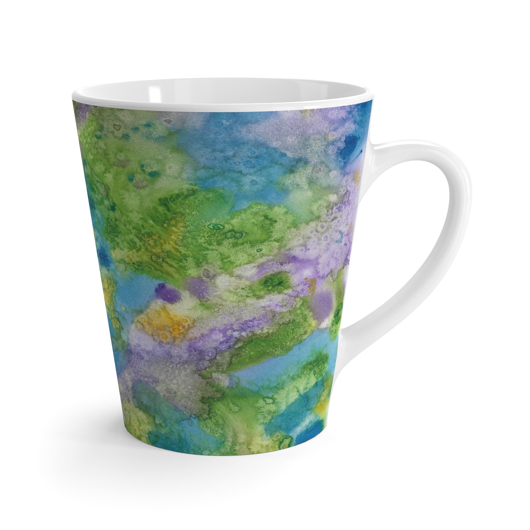 Coffee Mugs and Cups. Colourful Abstract Designs. Perfect for Home, Office or Special Gift #60 Happy Holidays