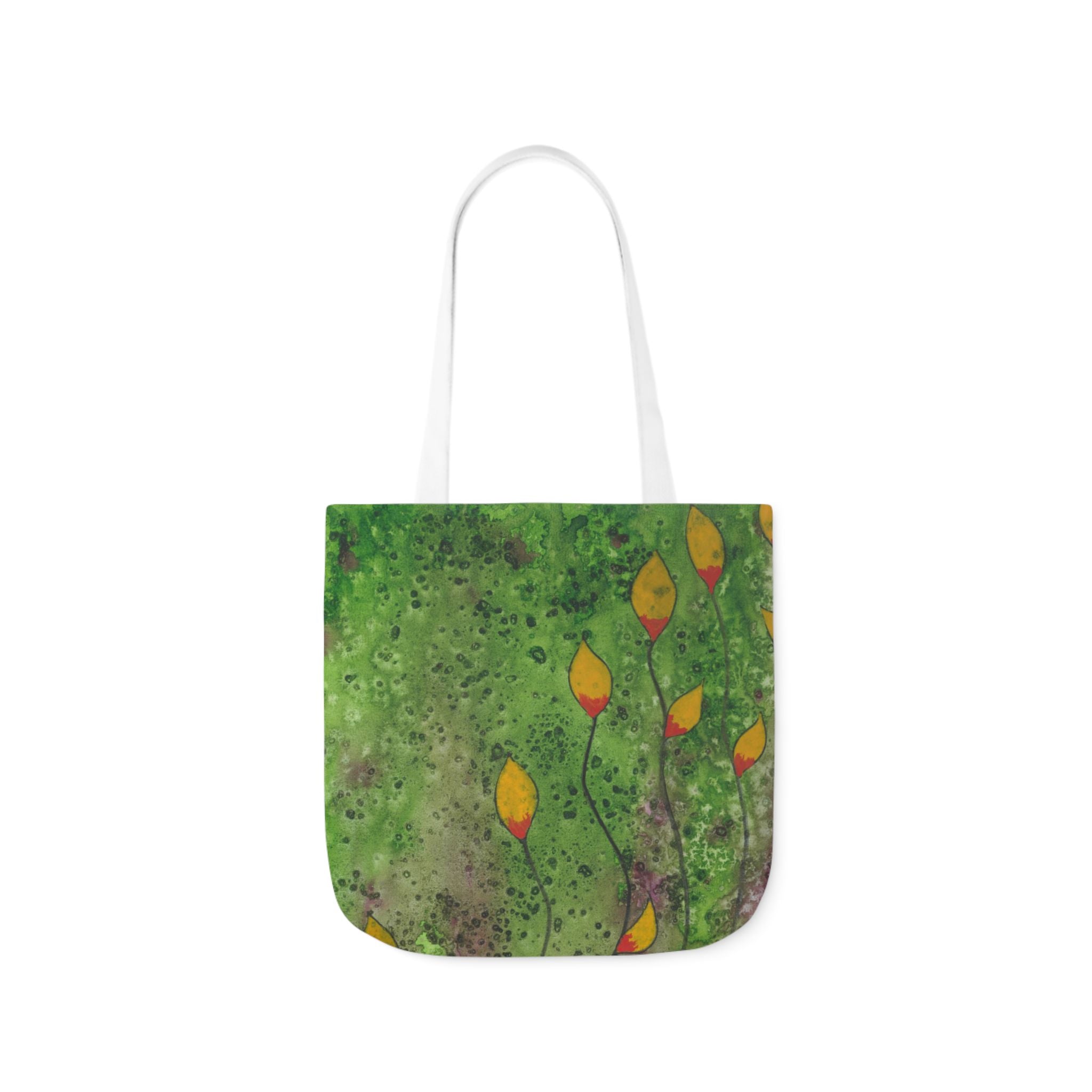 Canvas Tote Bags, Colourful Abstract Designs, 5-Color Straps, 3 Sizes.  For Family and friends or a Special Gift #98 HOPE