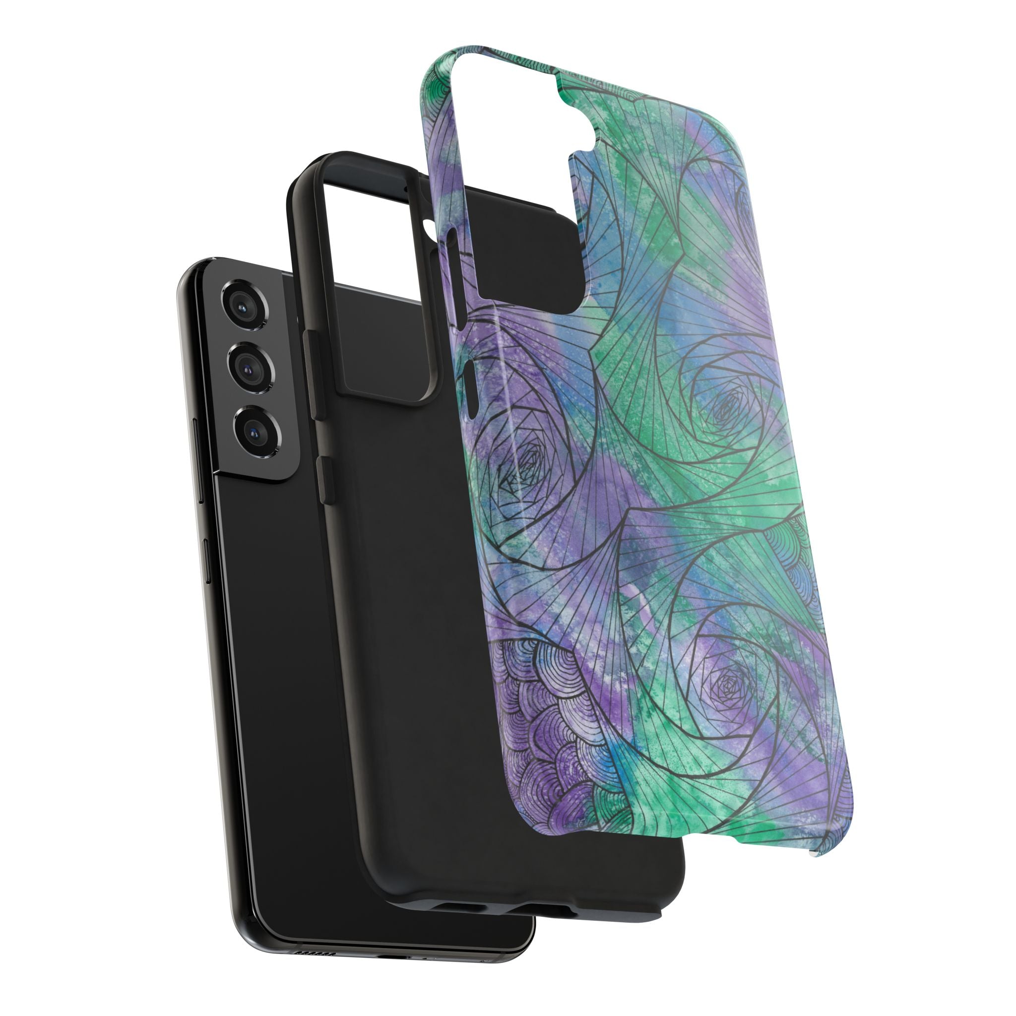 Tough Phone Case - All iPhones and Samsung Galaxys - Exciting Abstract Design  #50 If Not Now When
