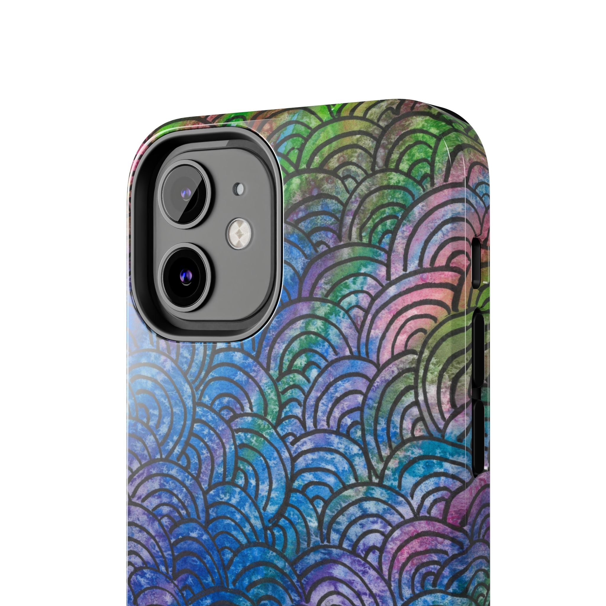 Tough Phone Case - All iPhones and Samsung Galaxys - Exciting Abstract Design #84 Ah! The Past