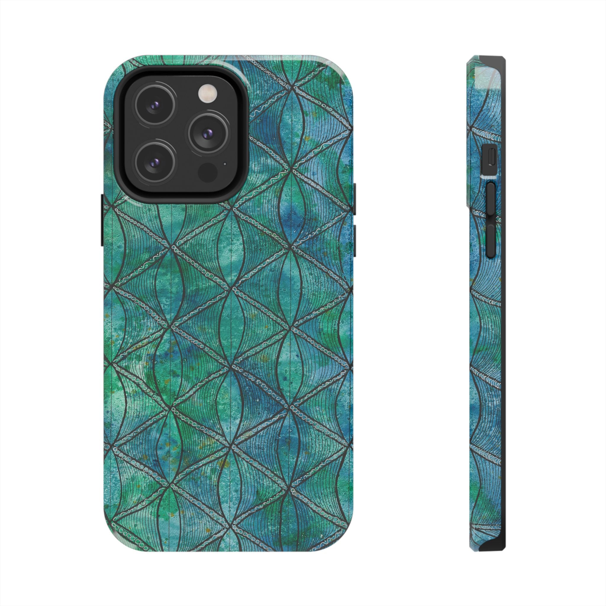 Tough Phone Case - All iPhones and Samsung Galaxys - Exciting Abstract Design #58 How's the Serenity