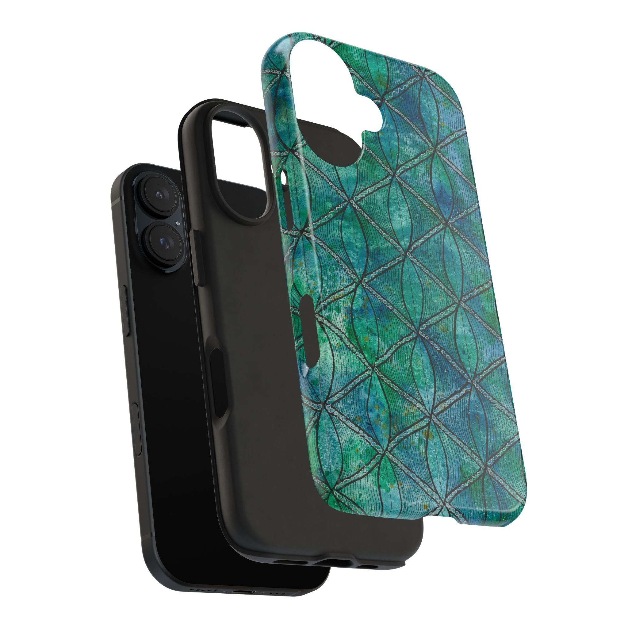Tough Phone Case - All iPhones and Samsung Galaxys - Exciting Abstract Design #58 How's the Serenity