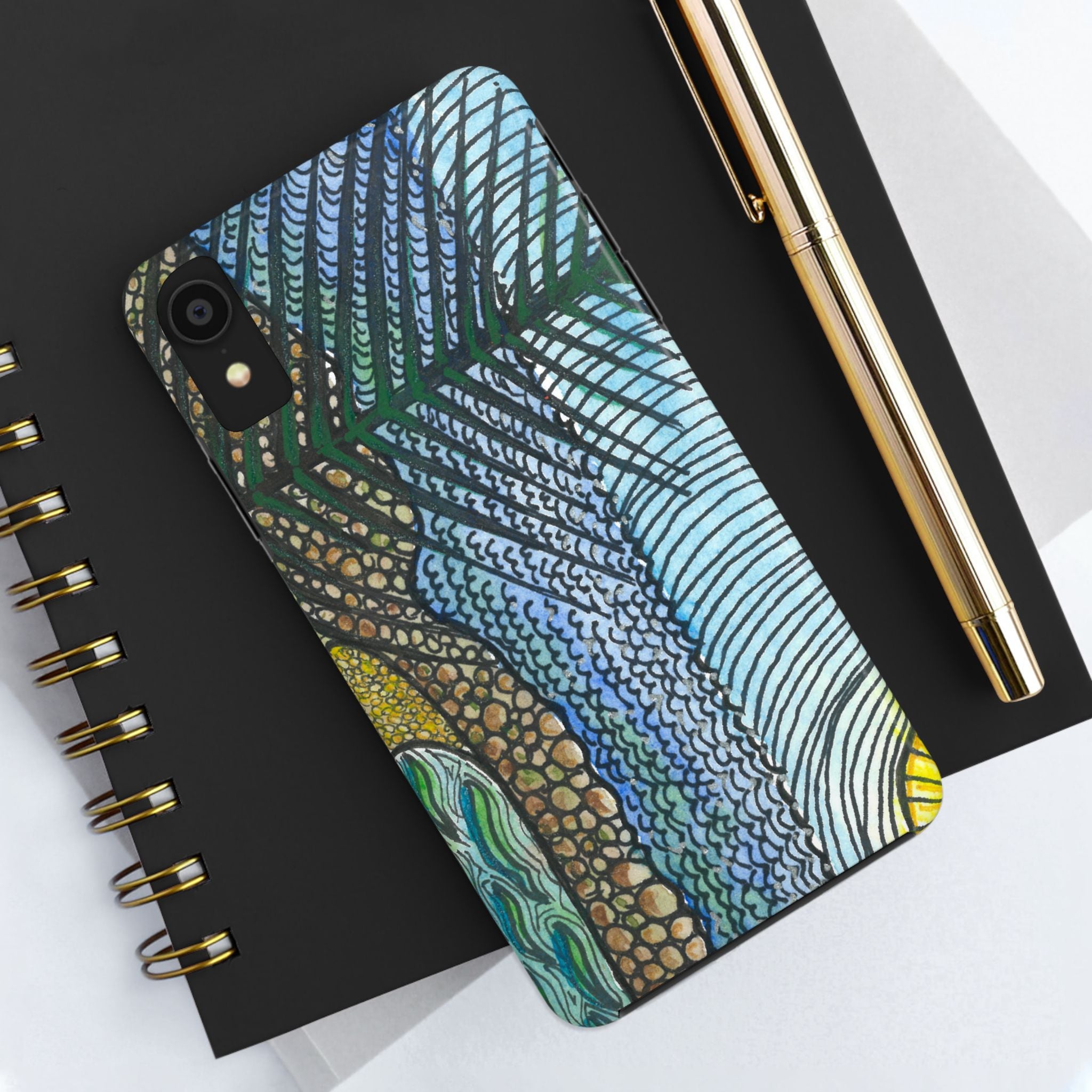 Tough Phone Case - All iPhones and Samsung Galaxys - Exciting Abstract Design #47 Cottesloe