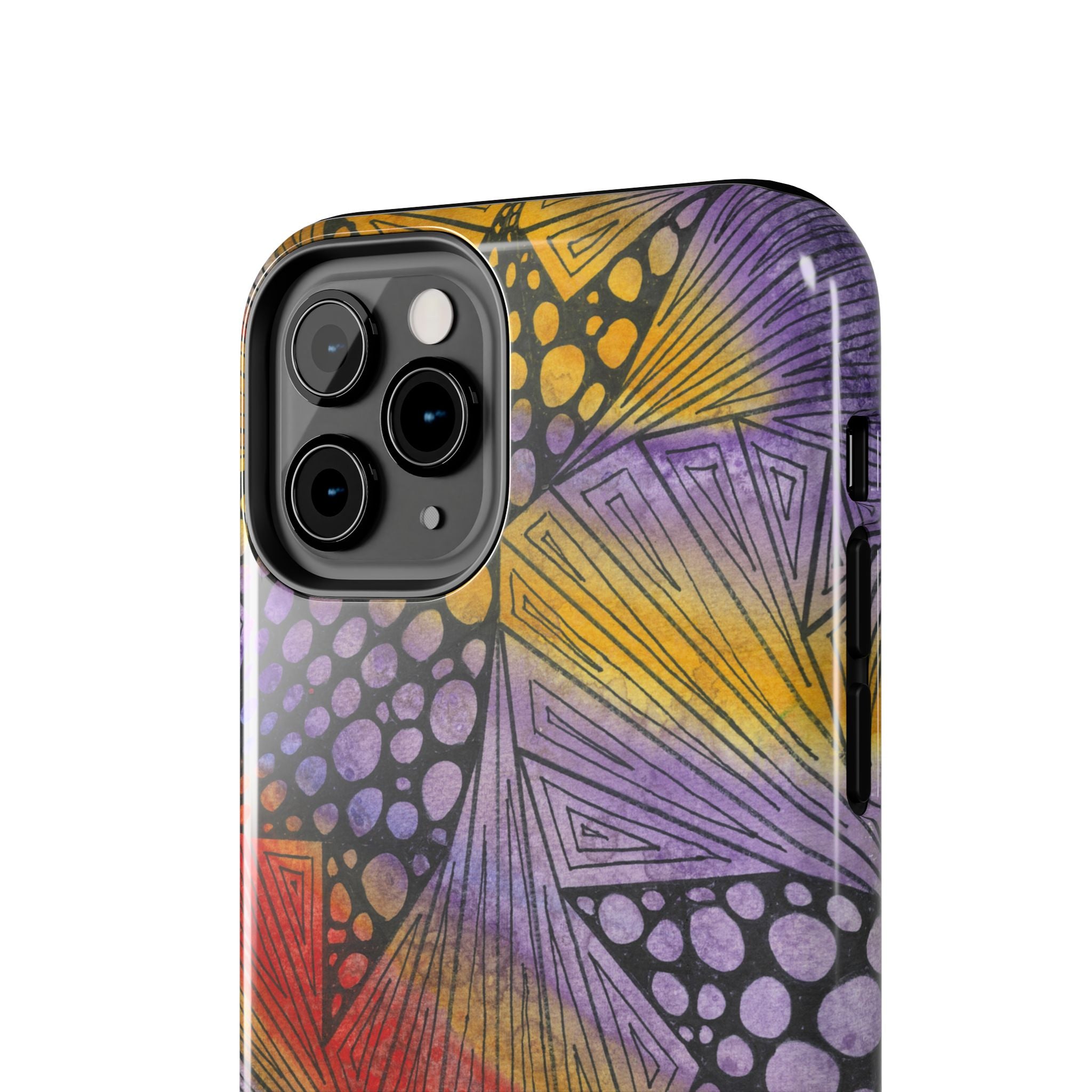 Tough Phone Case - All iPhones and Samsung Galaxys - Exciting Abstract Design #82 Fighting Delusions