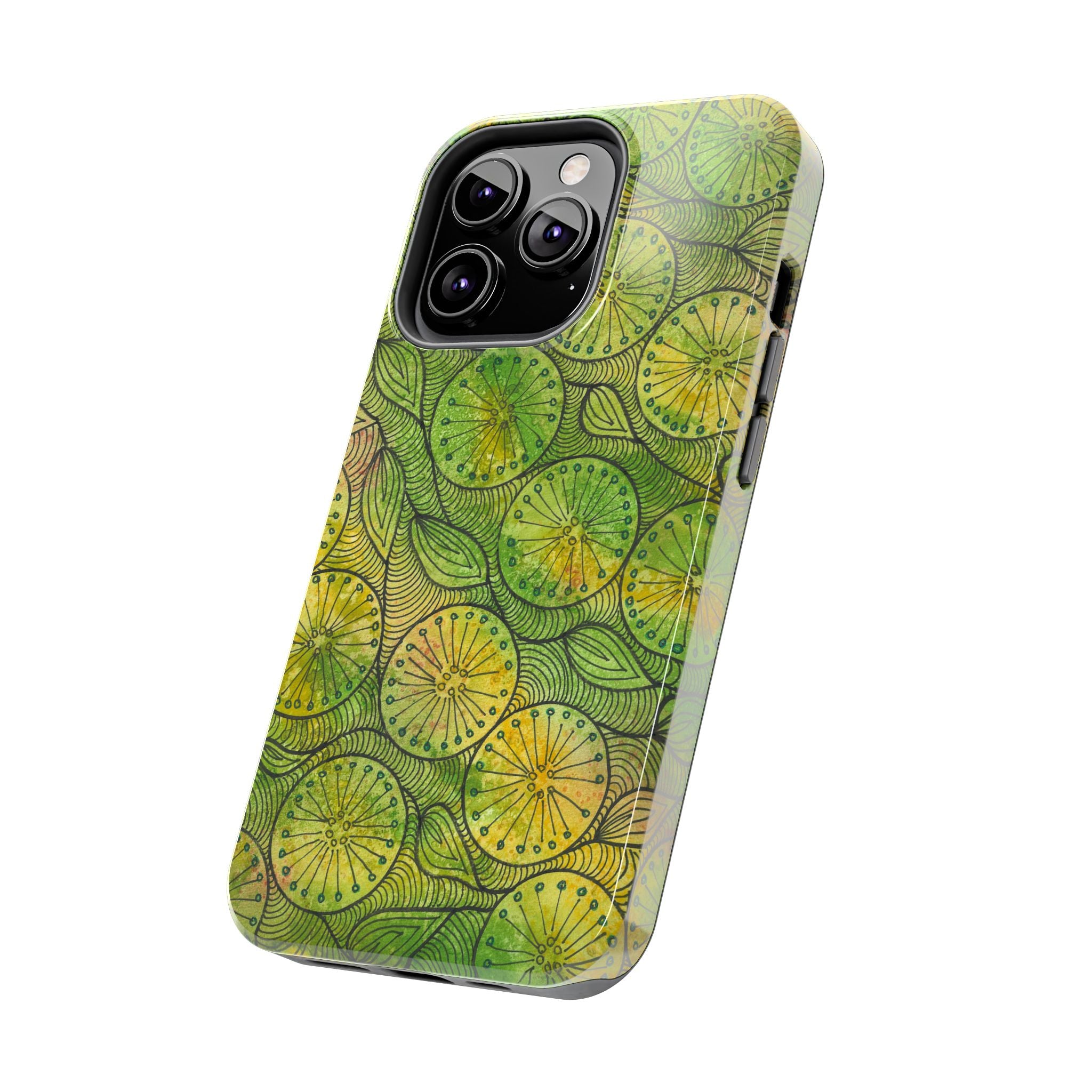 Tough Phone Case - All iPhones and Samsung Galaxys - Exciting Abstract Design #63 Margarita Mondays