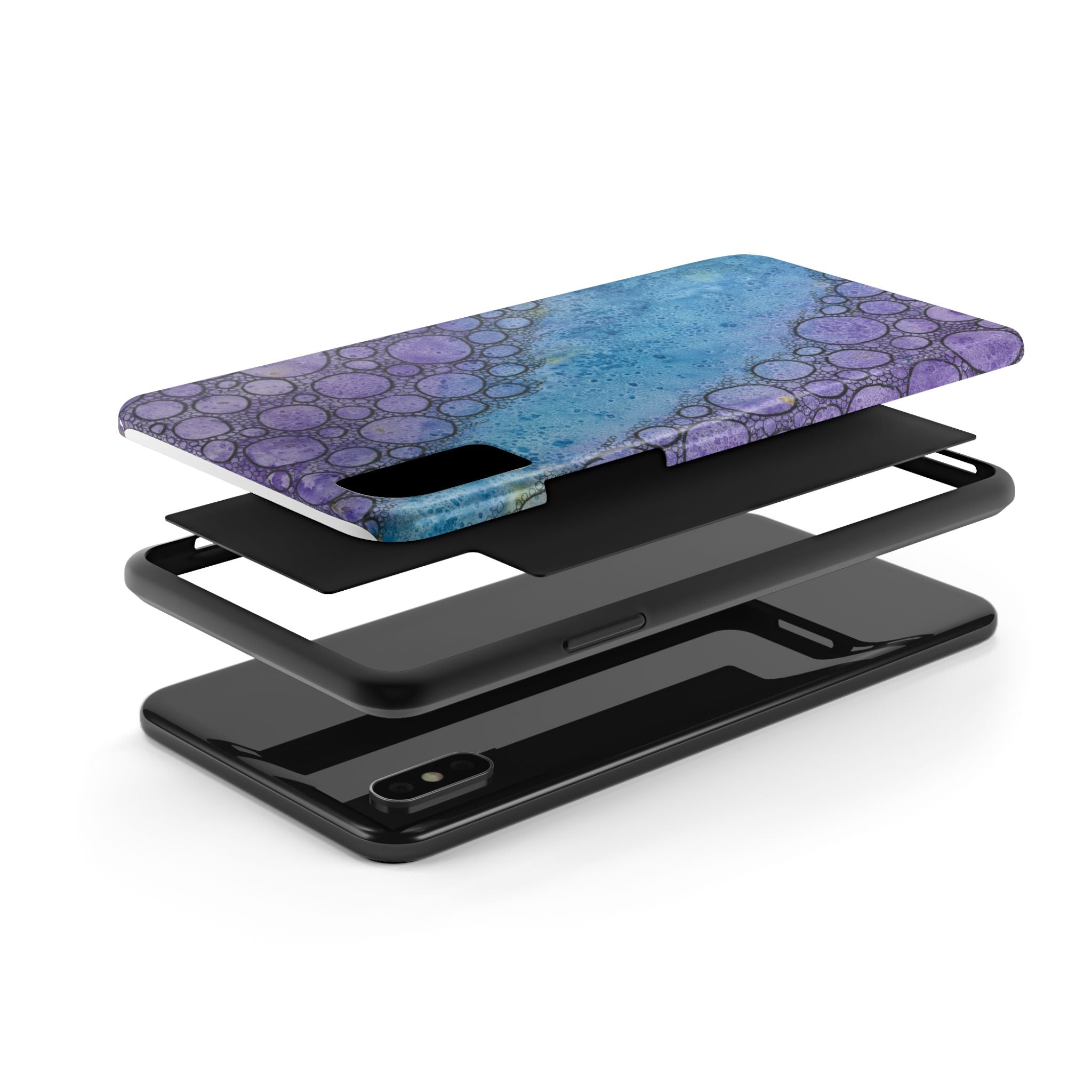 Tough Phone Case - All iPhones and Samsung Galaxys - Exciting Abstract Design #66 Beam Me Up Scotty