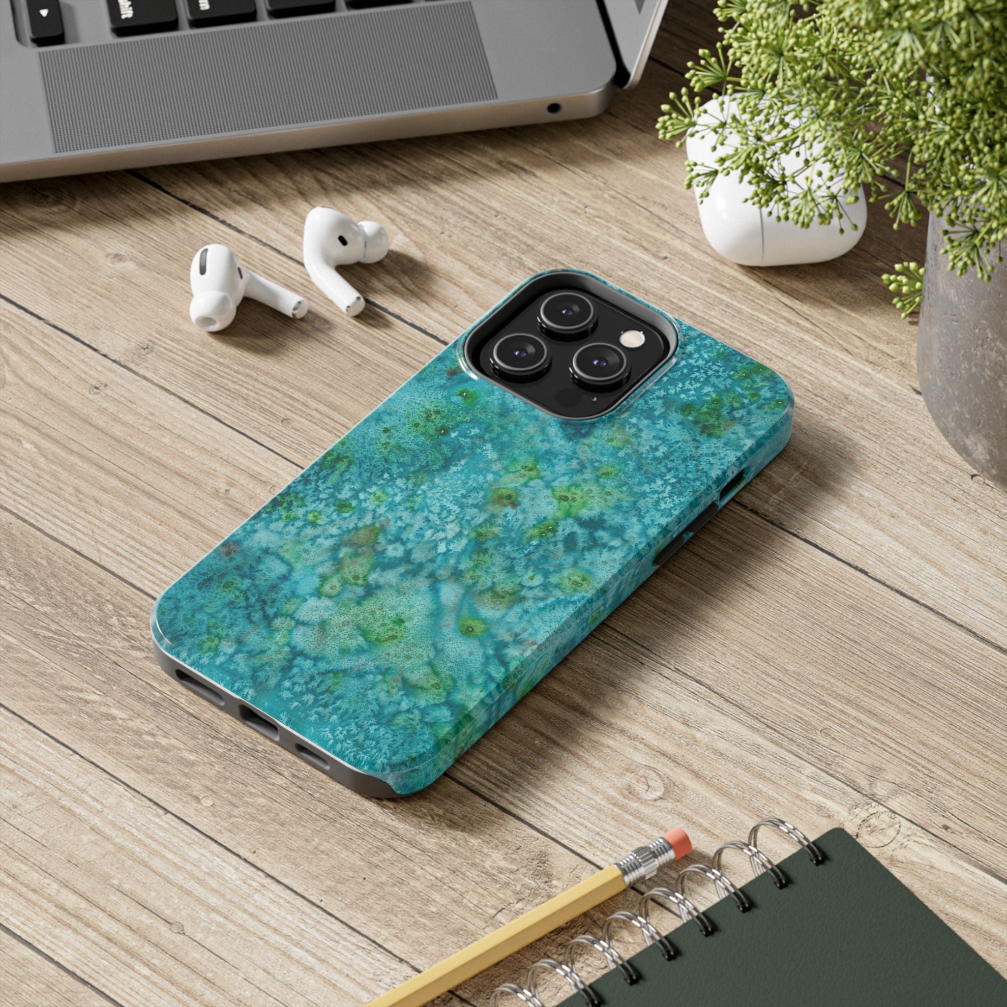 Tough Phone Case - All iPhones and Samsung Galaxys - Exciting Abstract Design #83 Who Am I Today