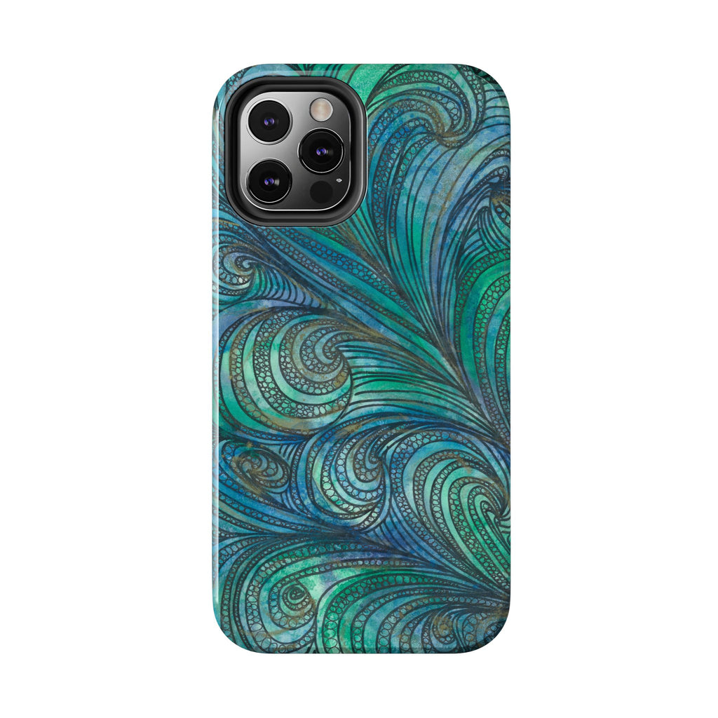 Tough Phone Case - All iPhones and Samsung Galaxys - Exciting Abstract Design #71 Call Of The Sea