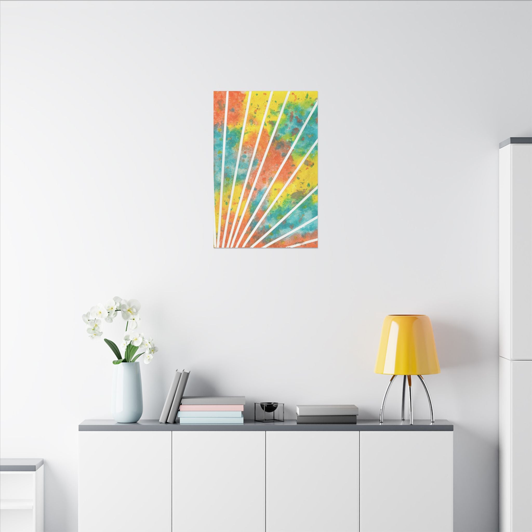 Large Colourful Wall Art, Canvas Prints, For Office, Bedroom or Living Room, or Special Gift #101 Your Energy Radiates