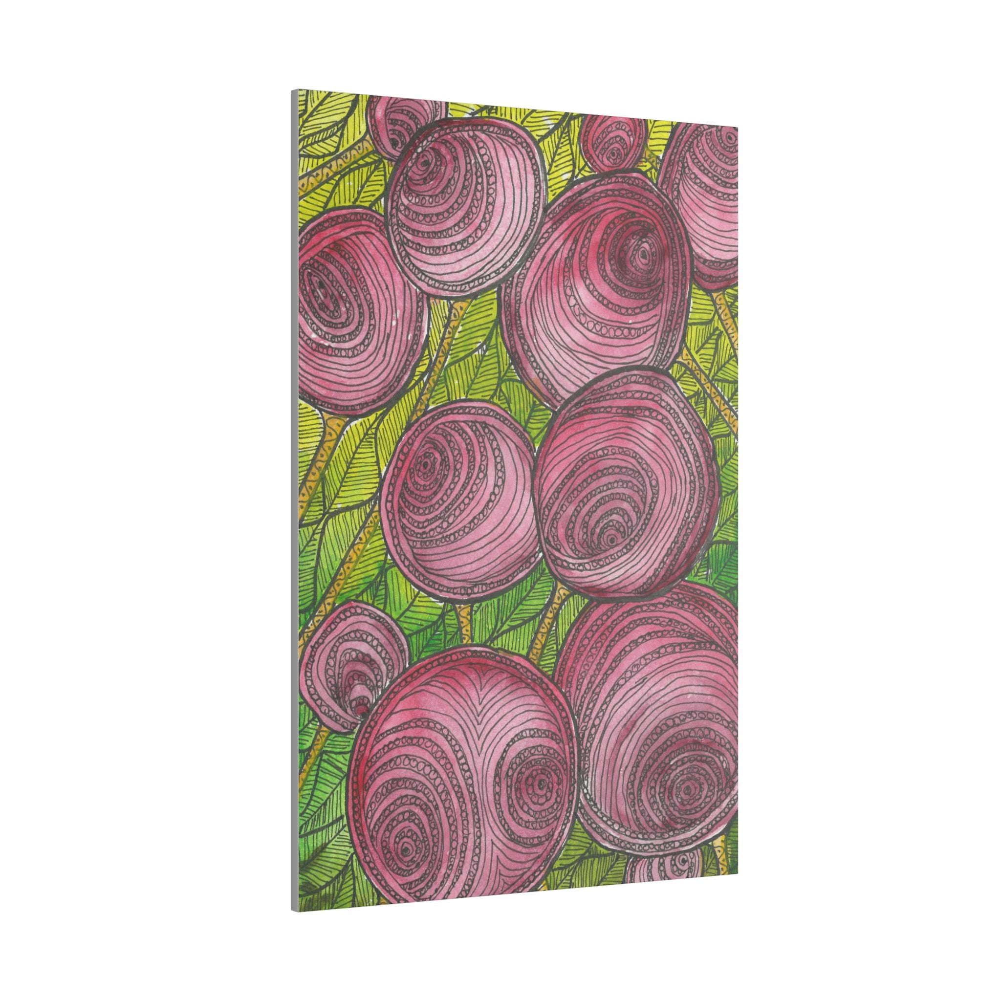 Large Colourful Wall Art, Canvas Prints, For Office, Bedroom or Living Room, or Special Gift #9 Spaced Blossoms