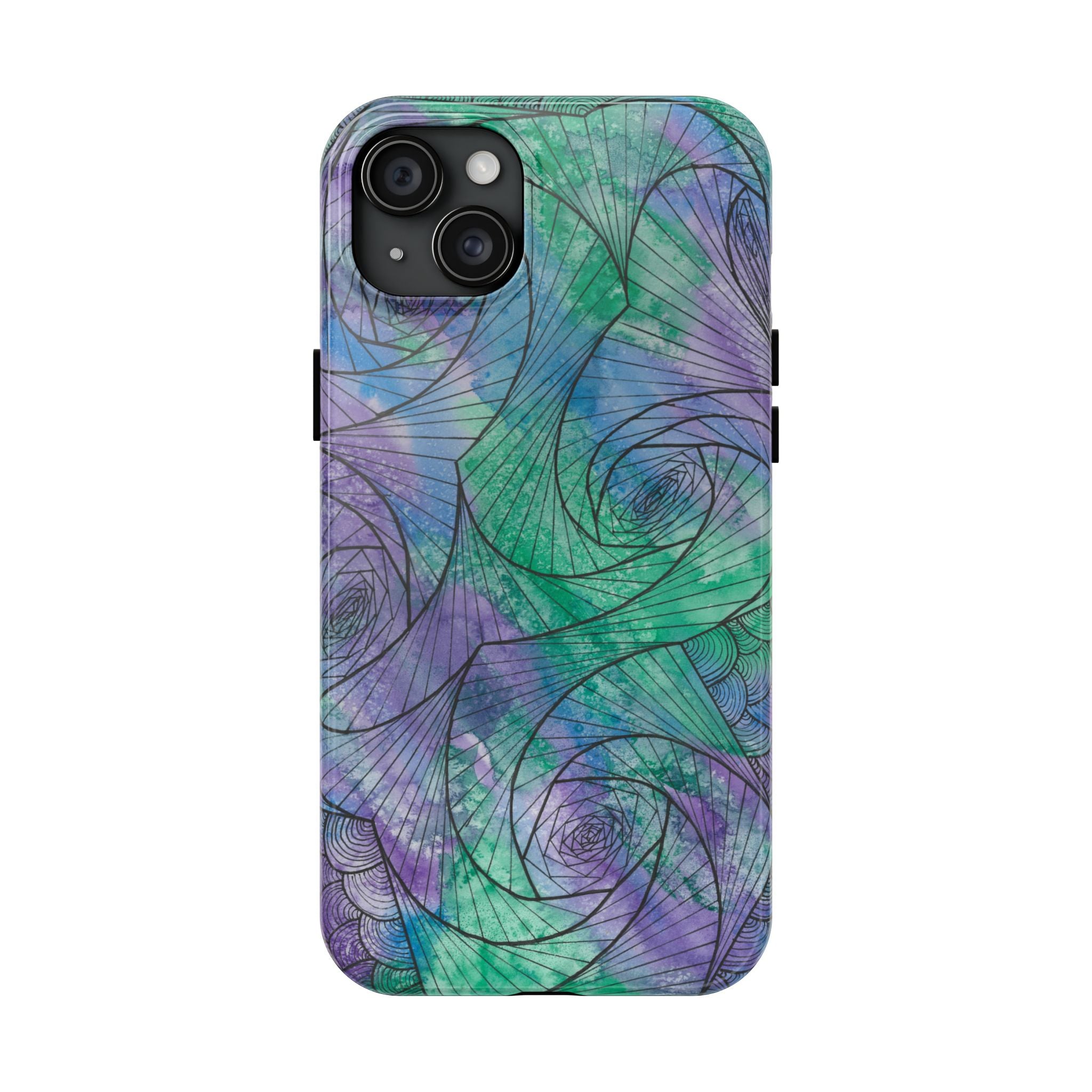 Tough Phone Case - All iPhones and Samsung Galaxys - Exciting Abstract Design  #50 If Not Now When