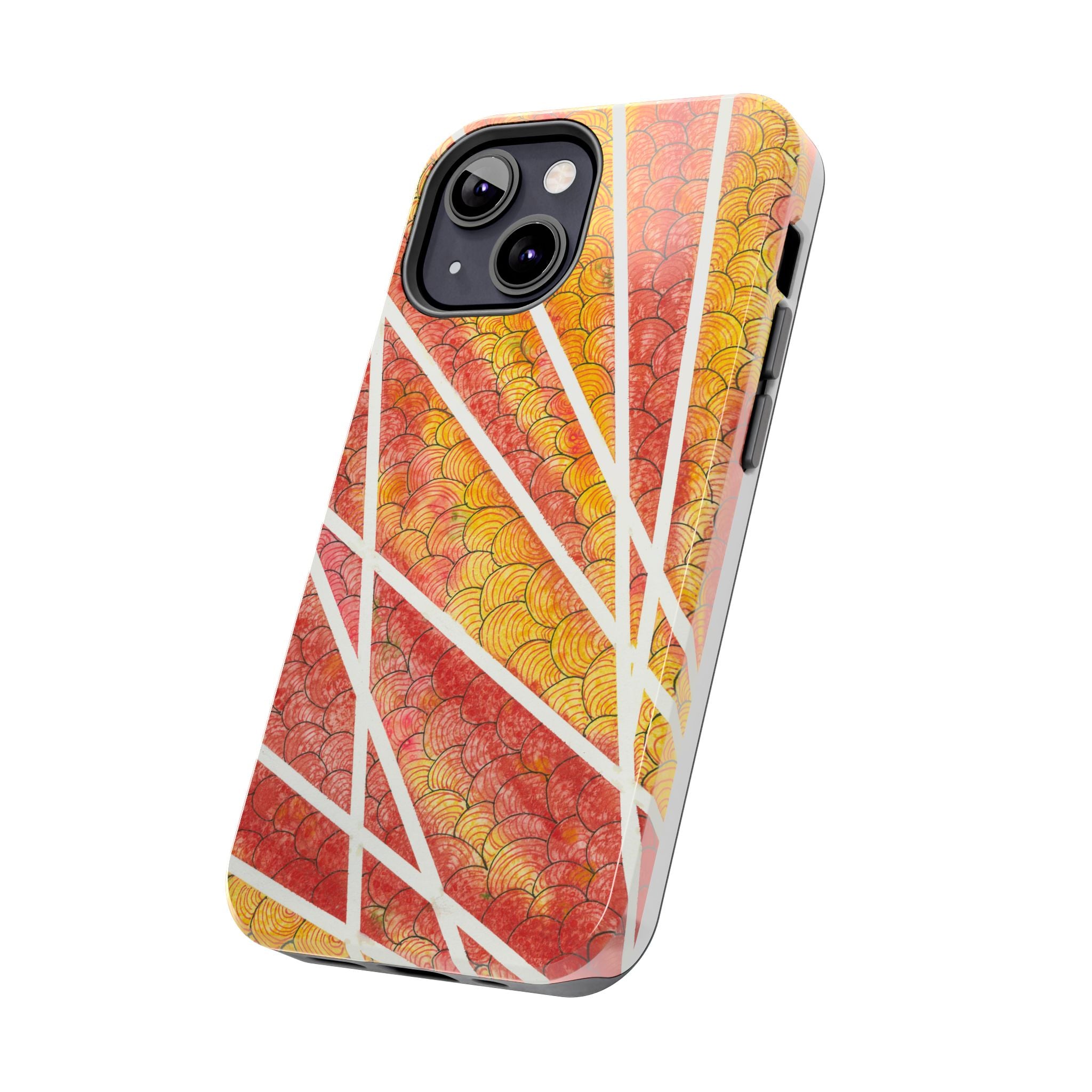Tough Phone Case - All iPhones and Samsung Galaxys - Exciting Abstract Design #67 Max Mimosa