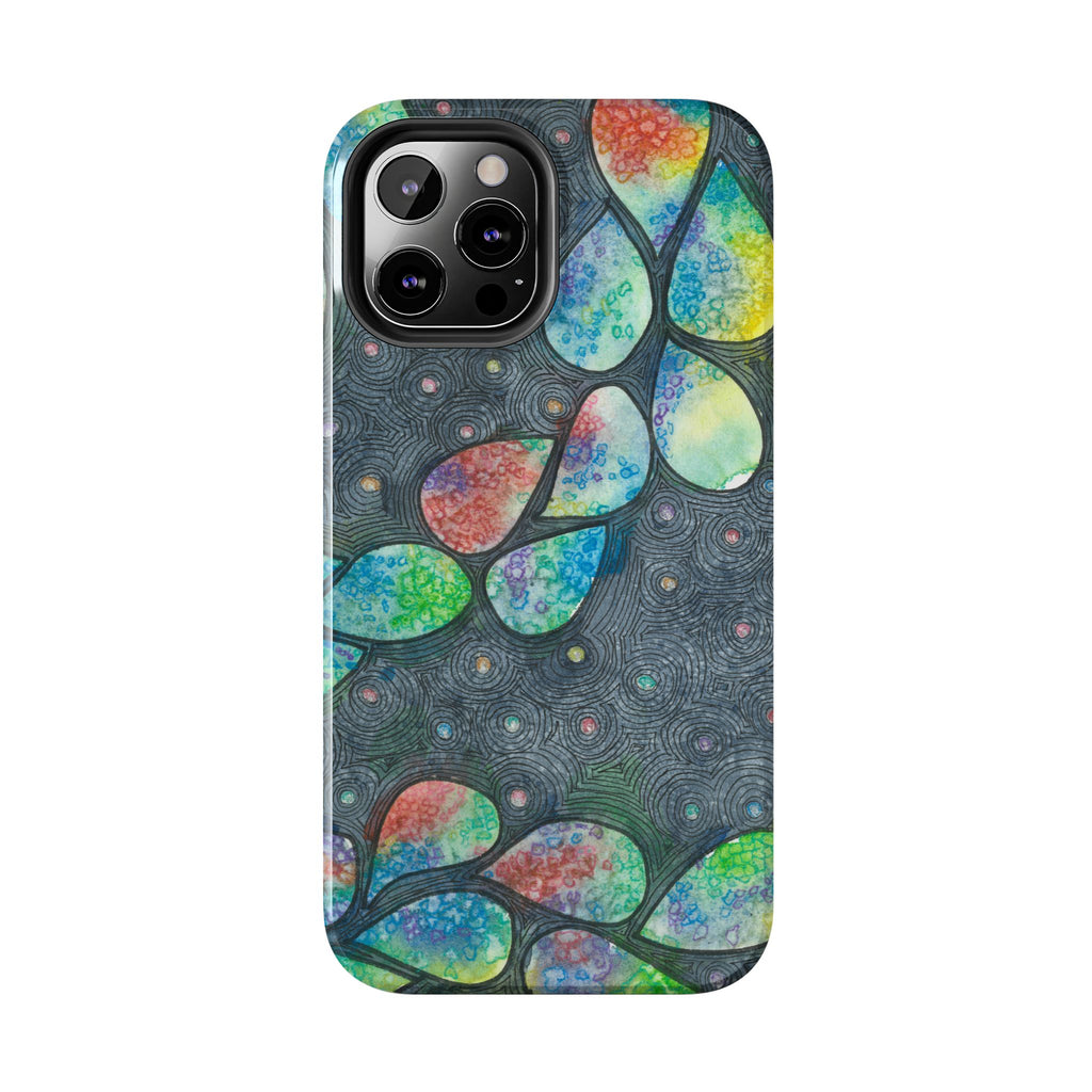 Tough Phone Case - All iPhones and Samsung Galaxys - Exciting Abstract Design #30 Give Us A Minute