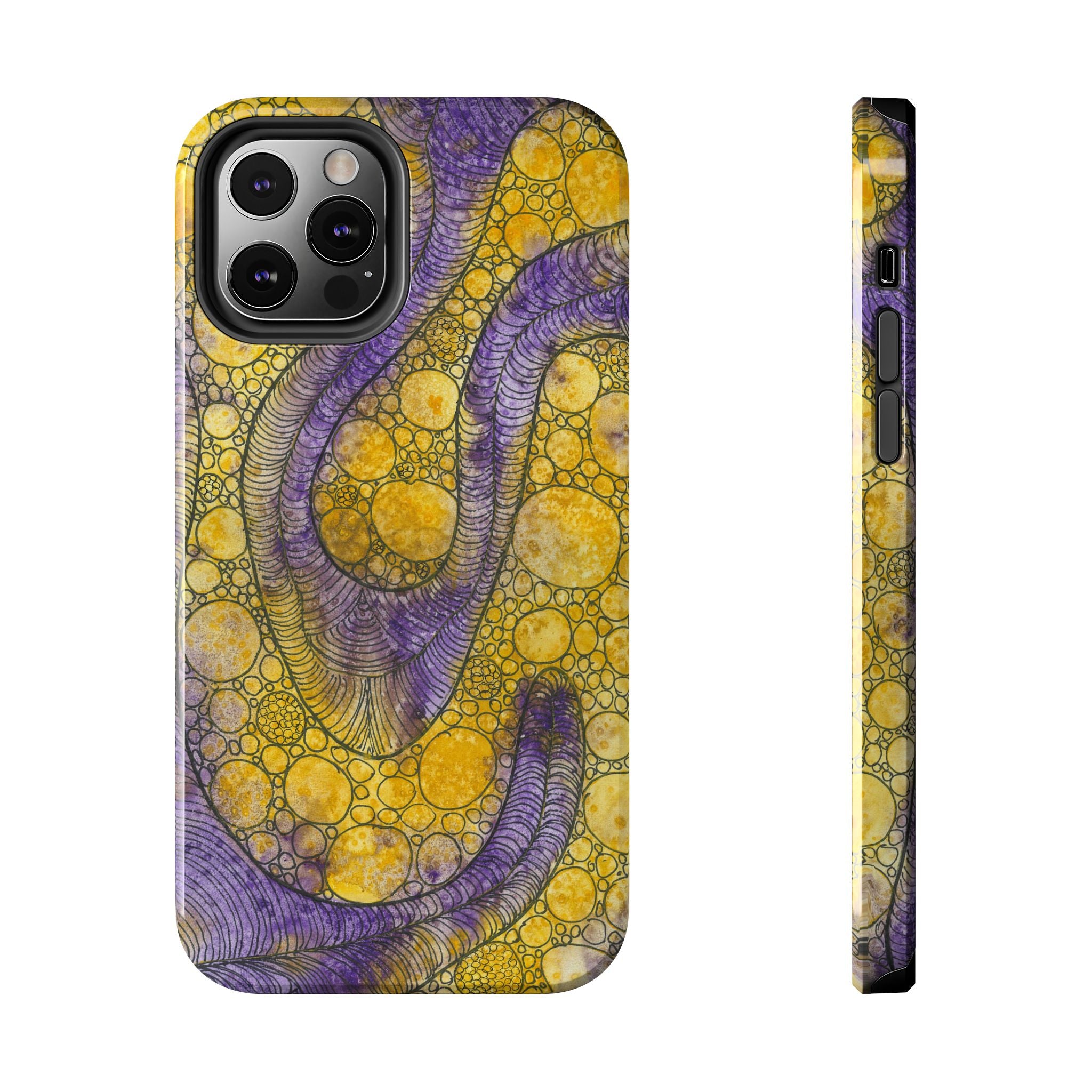 Tough Phone Case - All iPhones and Samsung Galaxys - Exciting Abstract Design #64 Is Now A Good Time?