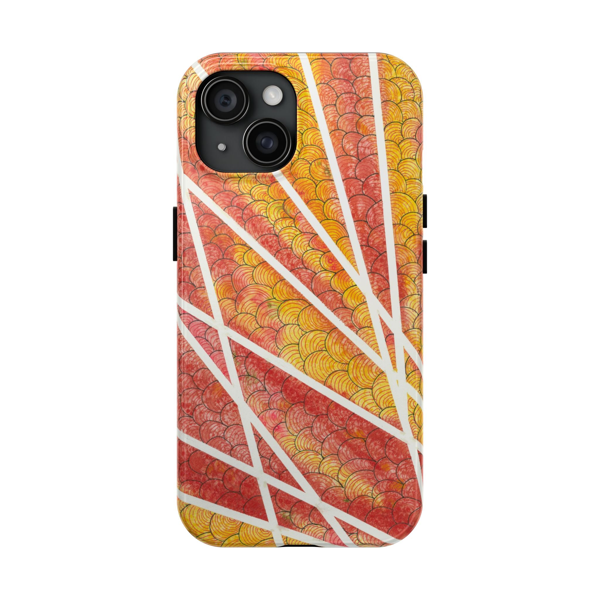 Tough Phone Case - All iPhones and Samsung Galaxys - Exciting Abstract Design #67 Max Mimosa