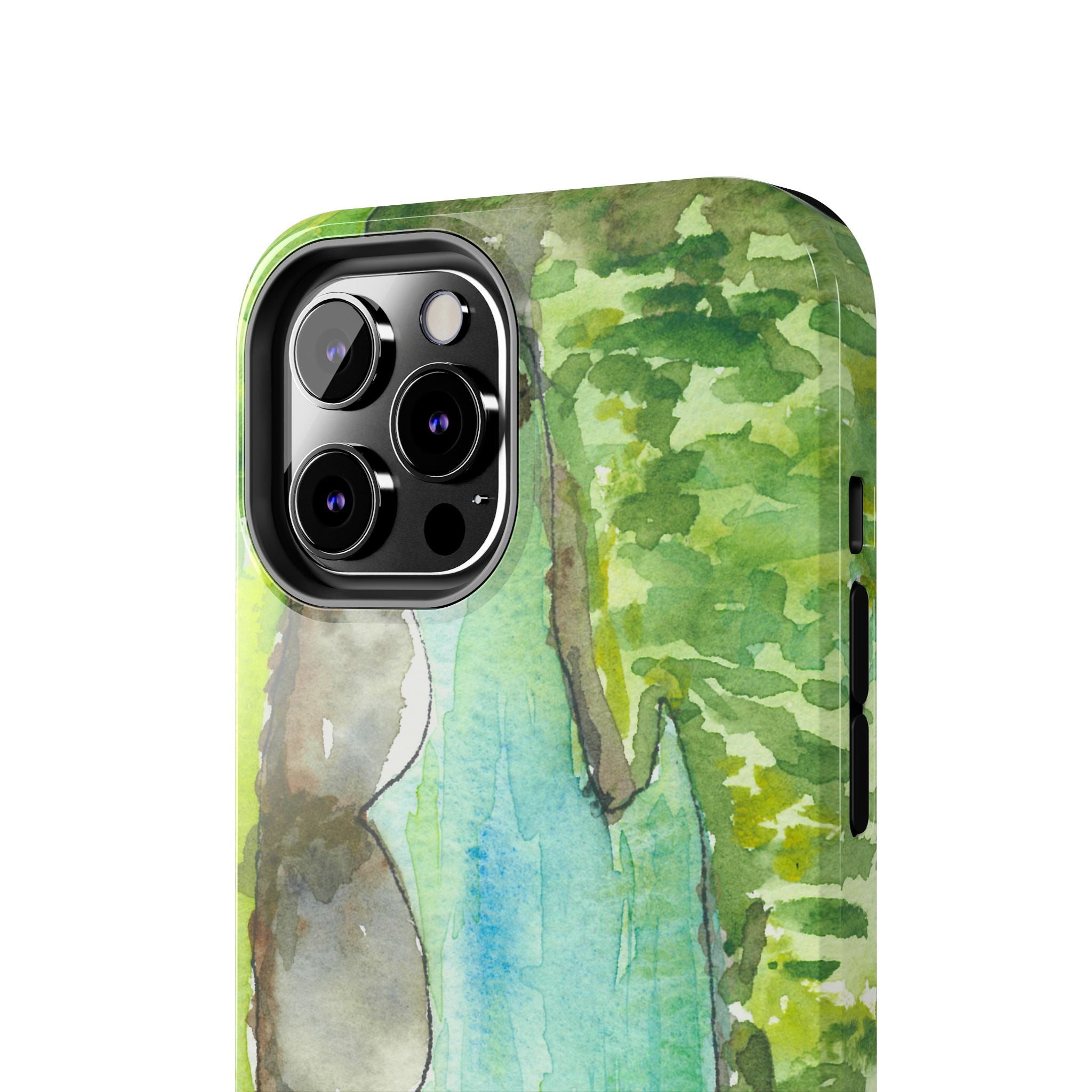 Tough Phone Case - All iPhones and Samsung Galaxys - Exciting Abstract Design #88 Tara River - Montenegro