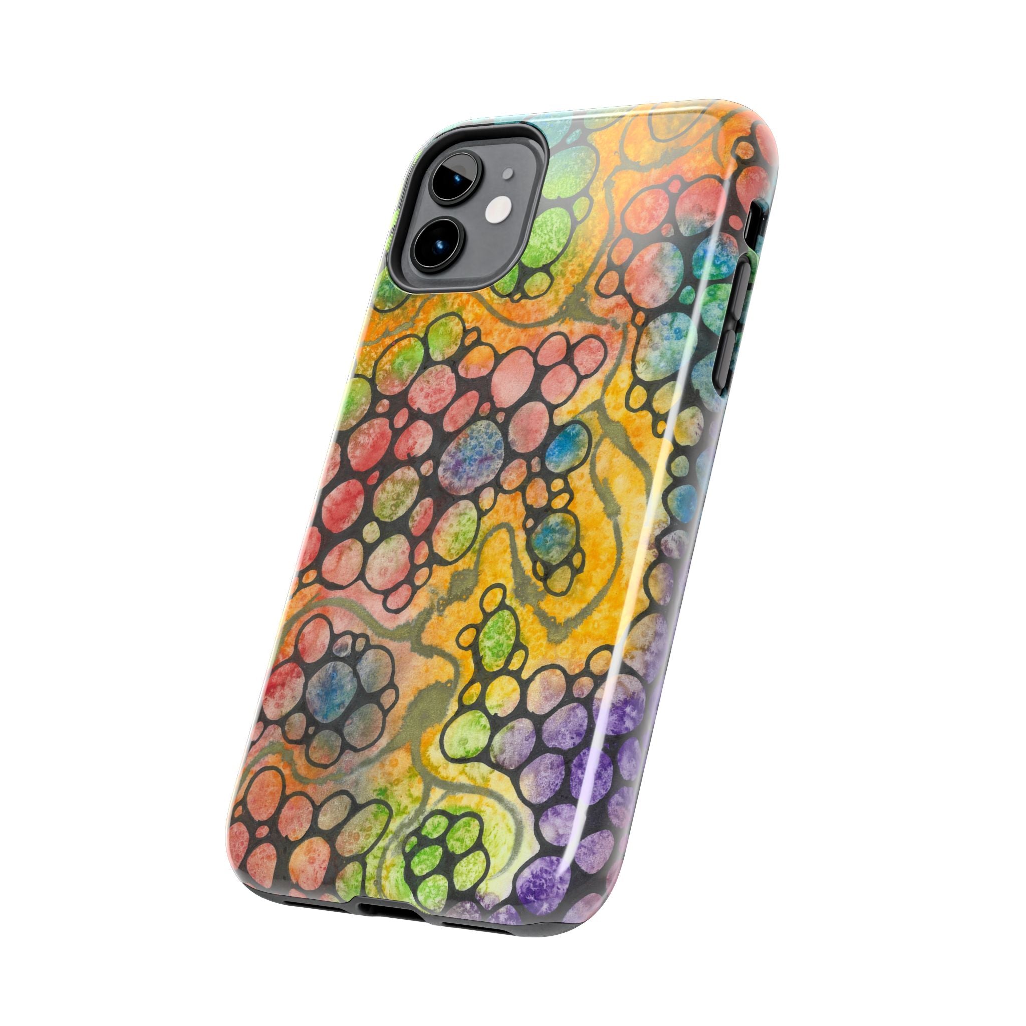 Tough Phone Case - All iPhones and Samsung Galaxys - Exciting Abstract Design #77 River Of Dreams