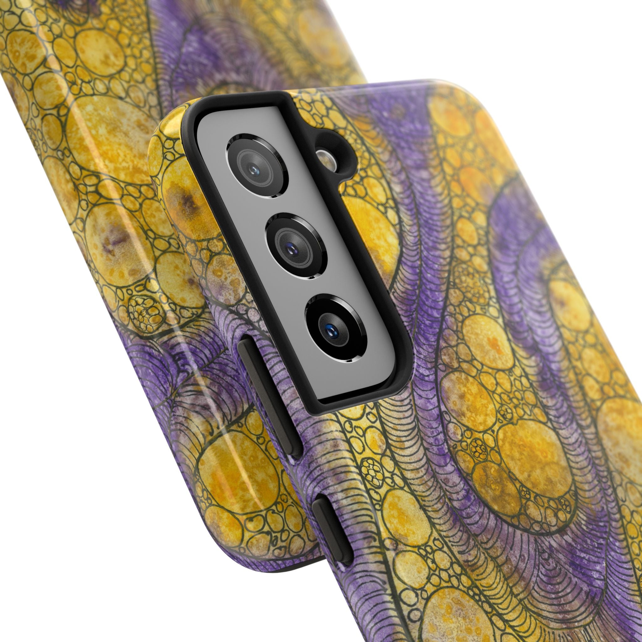 Tough Phone Case - All iPhones and Samsung Galaxys - Exciting Abstract Design #64 Is Now A Good Time?