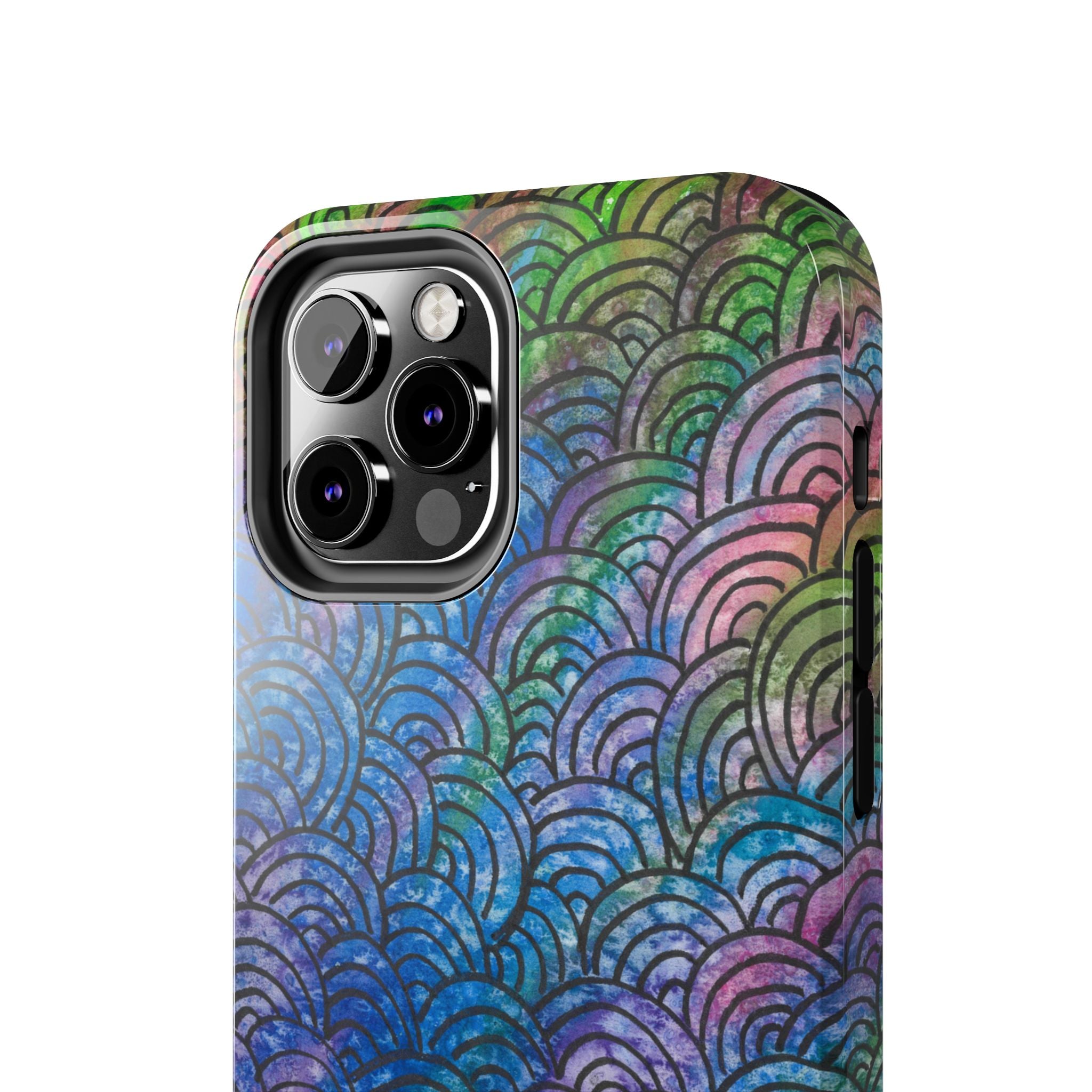 Tough Phone Case - All iPhones and Samsung Galaxys - Exciting Abstract Design #84 Ah! The Past
