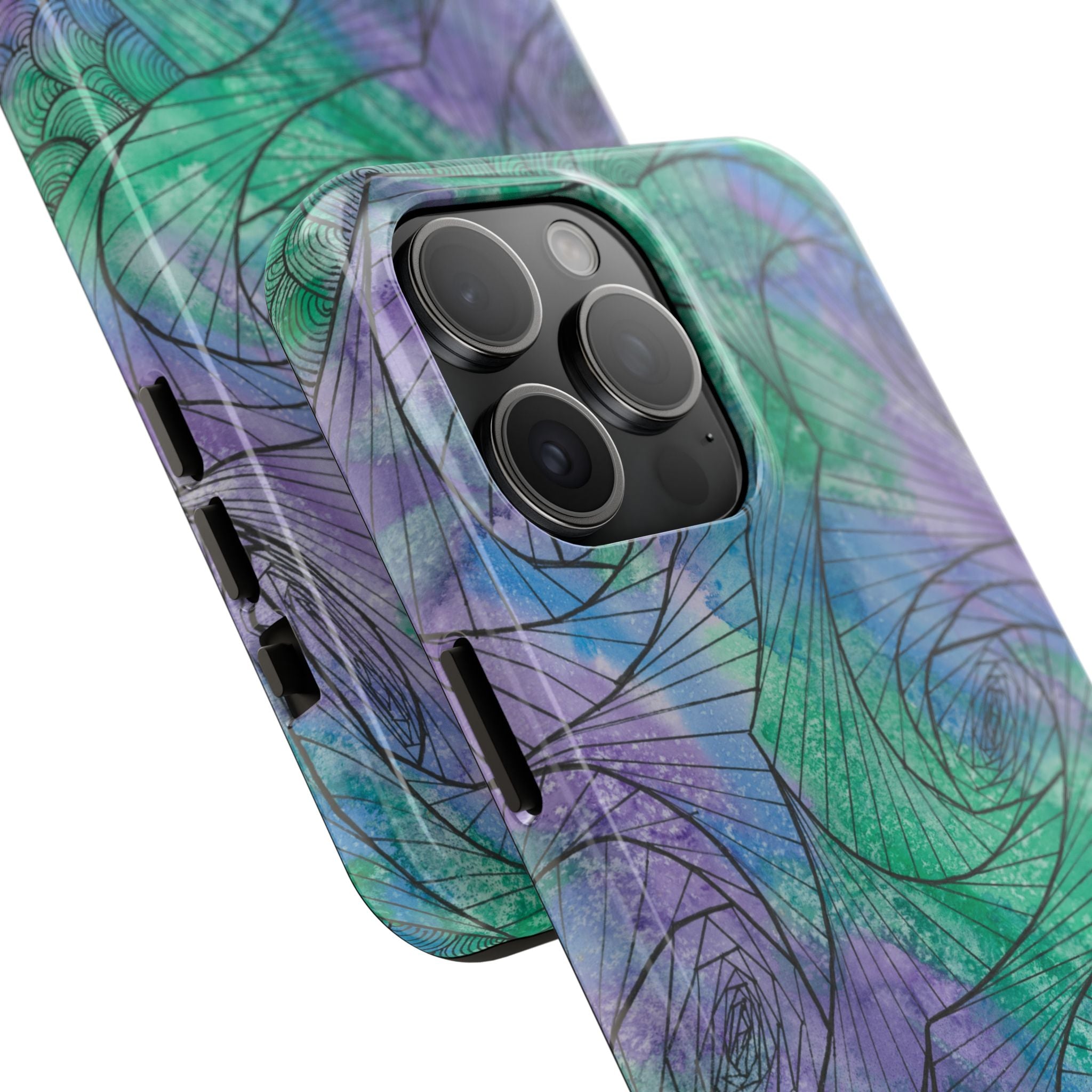 Tough Phone Case - All iPhones and Samsung Galaxys - Exciting Abstract Design  #50 If Not Now When