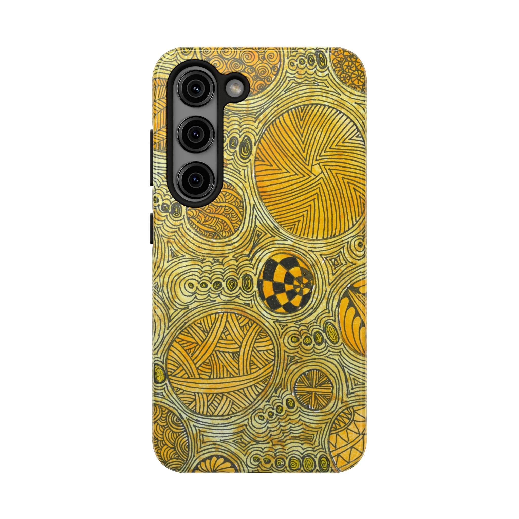 Tough Phone Case - All iPhones and Samsung Galaxys - Exciting Abstract Design #38 The Conversationalist