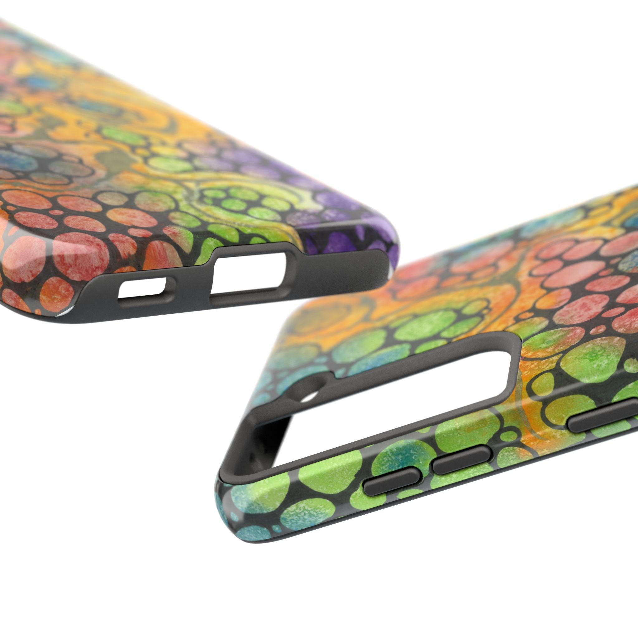 Tough Phone Case - All iPhones and Samsung Galaxys - Exciting Abstract Design #77 River Of Dreams