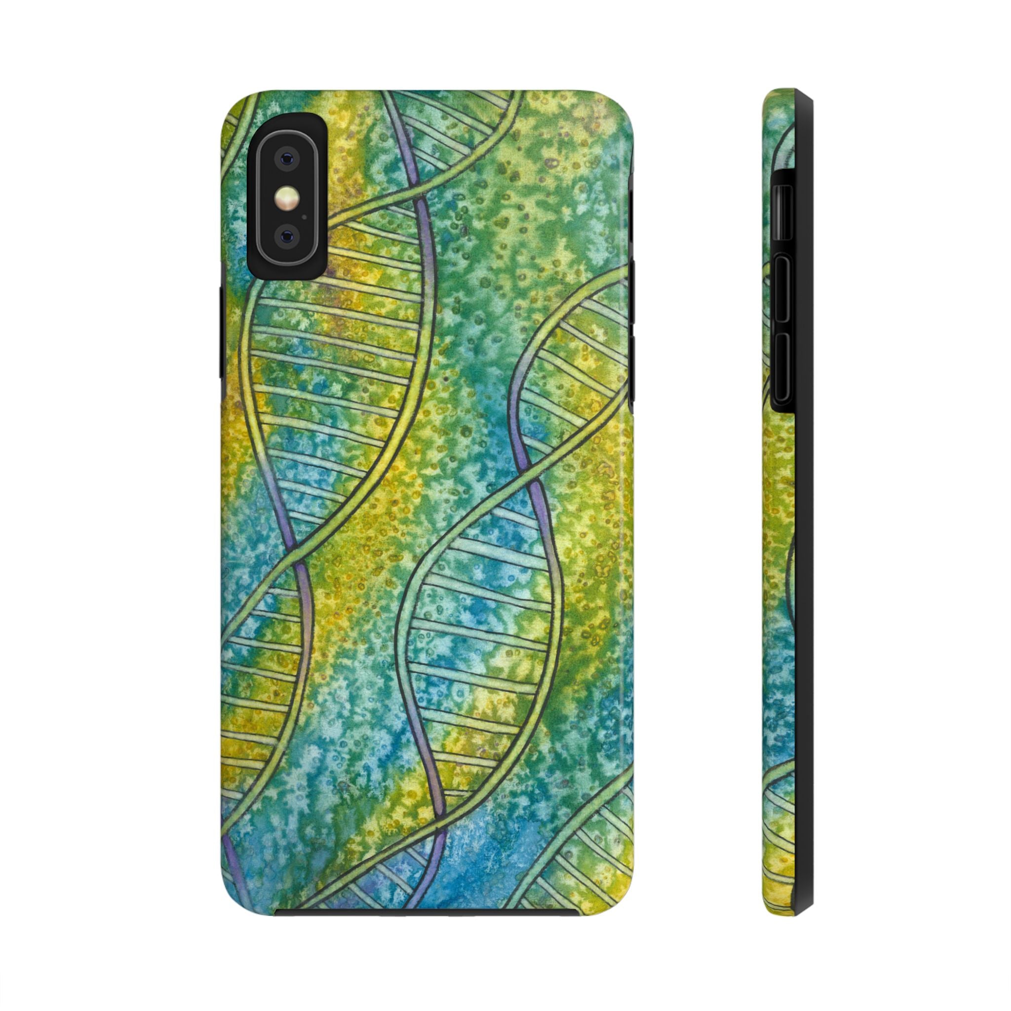 Tough Phone Case - All iPhones and Samsung Galaxys - Exciting Abstract Design #99 Crop of DNA