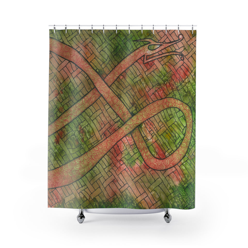Beautiful Shower Curtains to Refresh Your Bathroom. Colourful Abstract Designs. Perfect For Your Bathroom or Special House-Warming Gift #57 Celtic Flavours