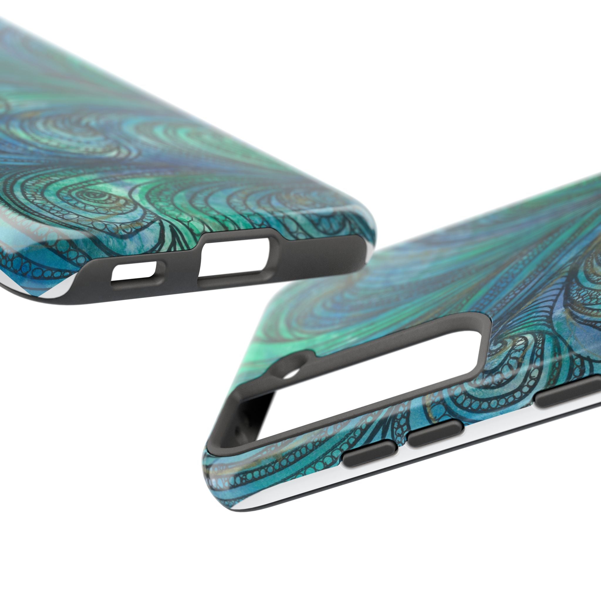 Tough Phone Case - All iPhones and Samsung Galaxys - Exciting Abstract Design #71 Call Of The Sea