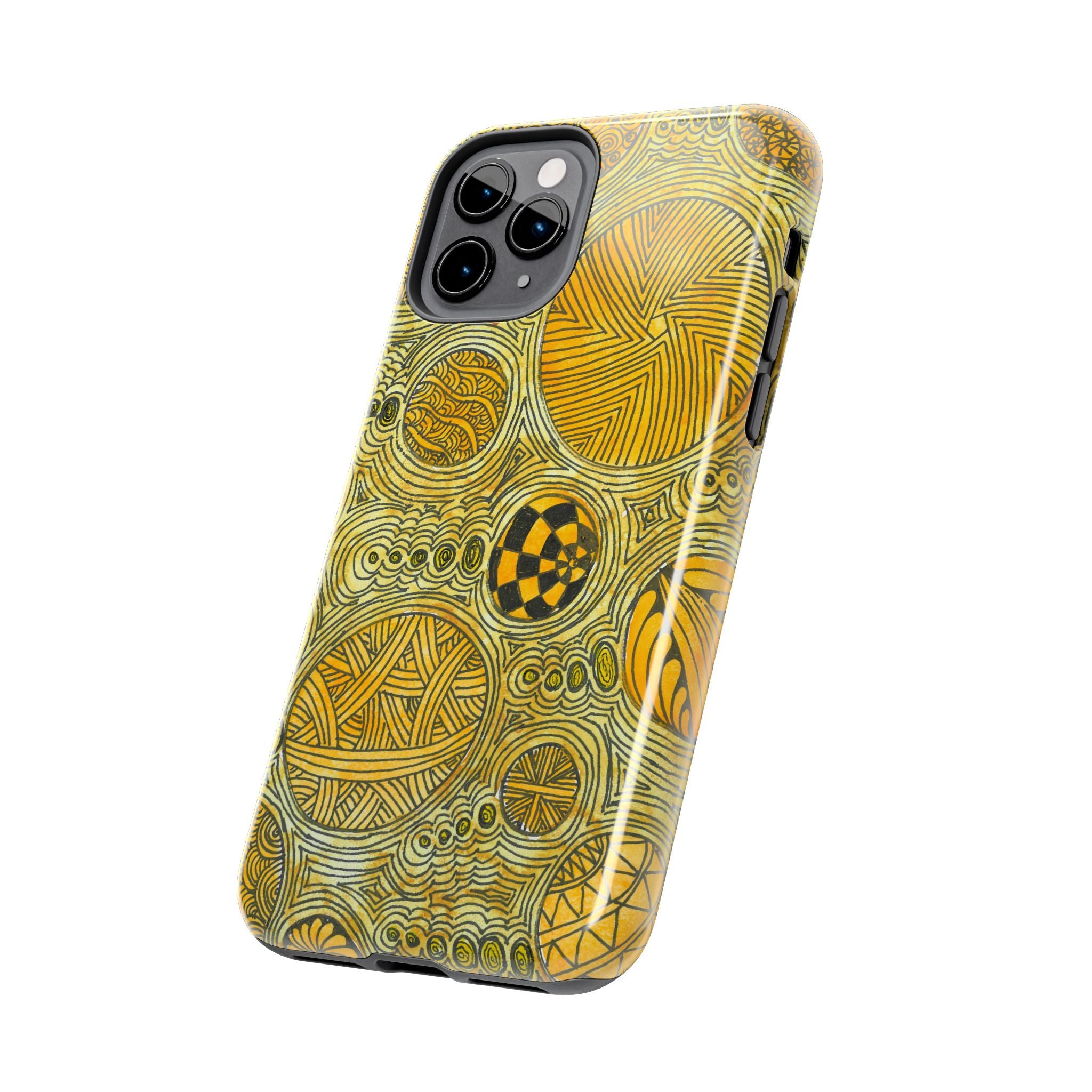 Tough Phone Case - All iPhones and Samsung Galaxys - Exciting Abstract Design #38 The Conversationalist