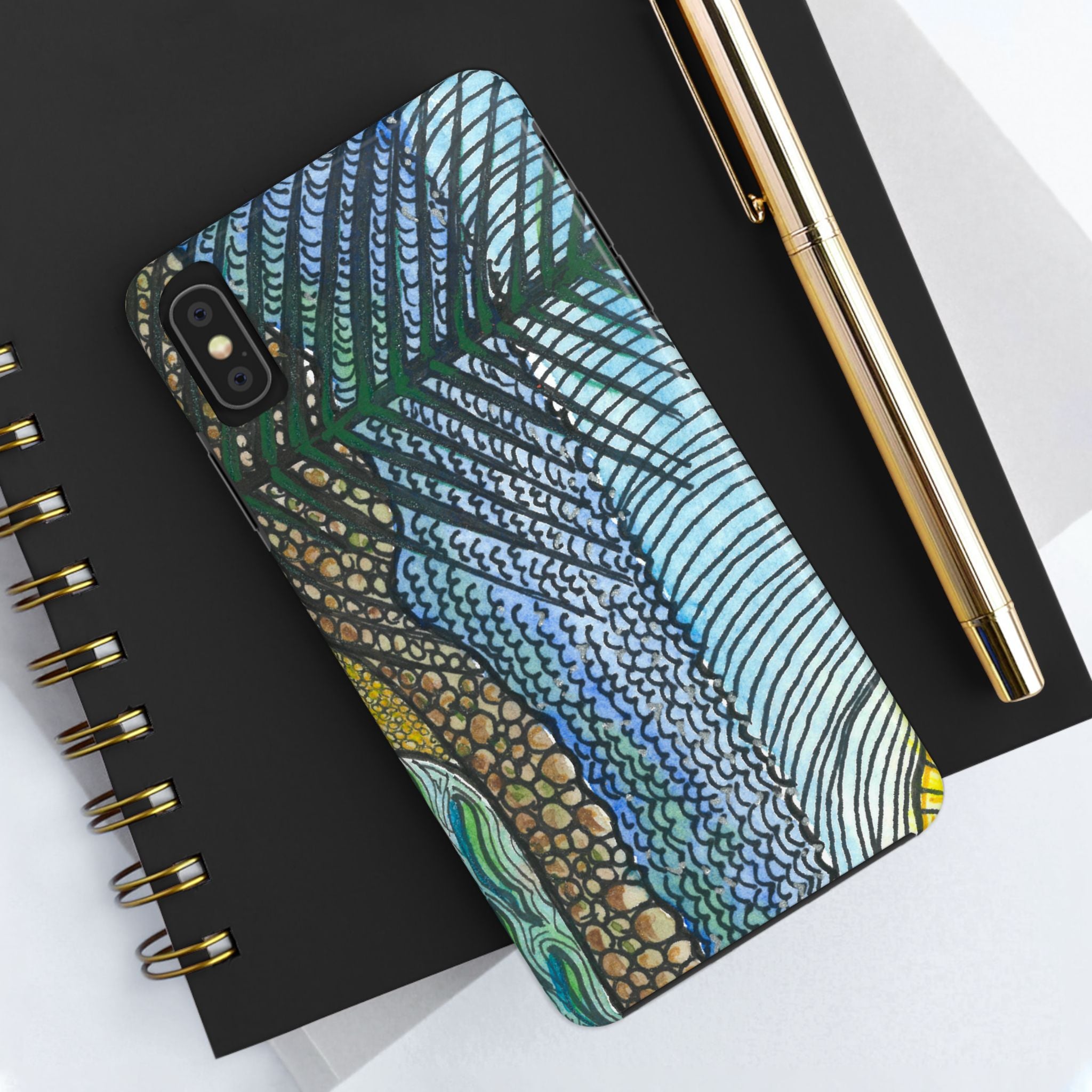 Tough Phone Case - All iPhones and Samsung Galaxys - Exciting Abstract Design #47 Cottesloe