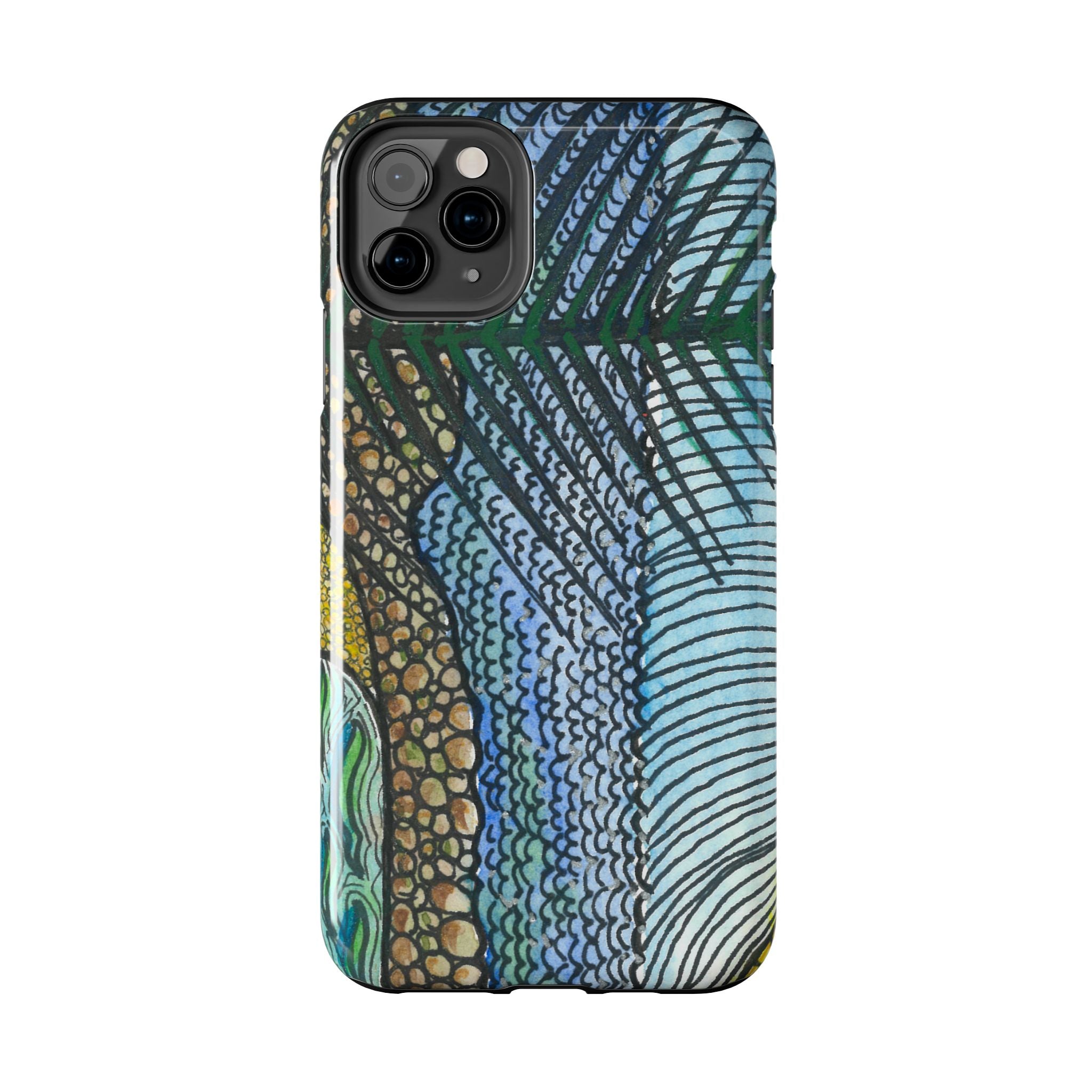 Tough Phone Case - All iPhones and Samsung Galaxys - Exciting Abstract Design #47 Cottesloe