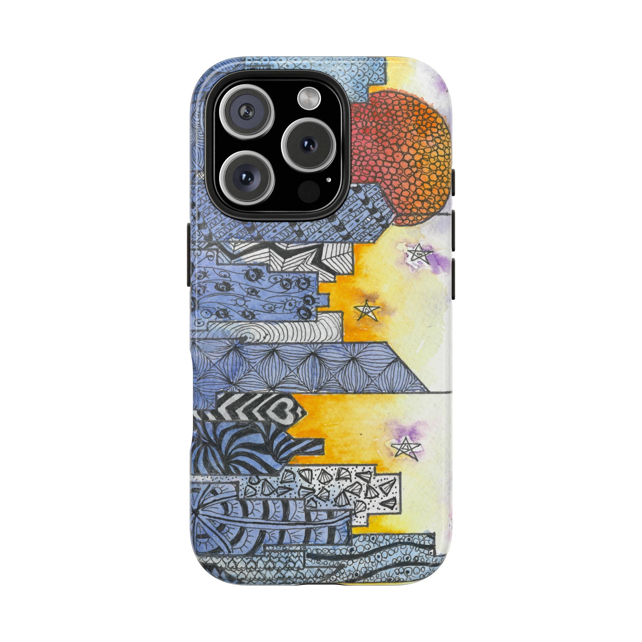 Tough Phone Case - All iPhones and Samsung Galaxys - Exciting Abstract Design #5 In The Shadows