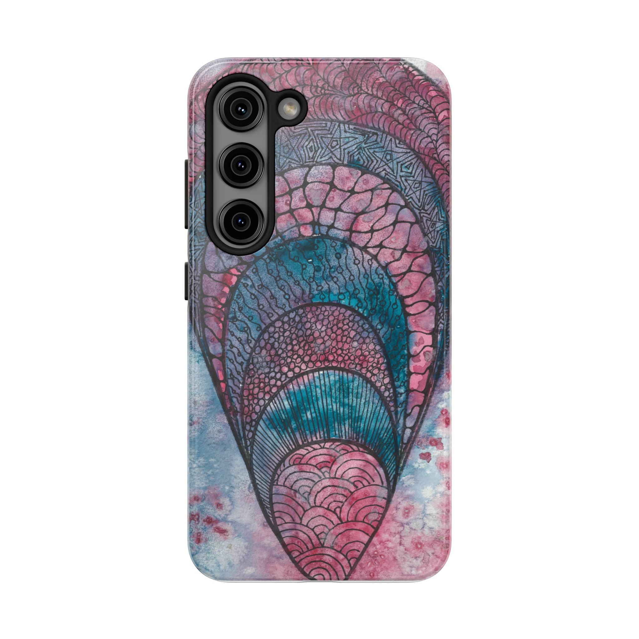 Tough Phone Case - All iPhones and Samsung Galaxys - Exciting Abstract Design #92 The Goddess Lives