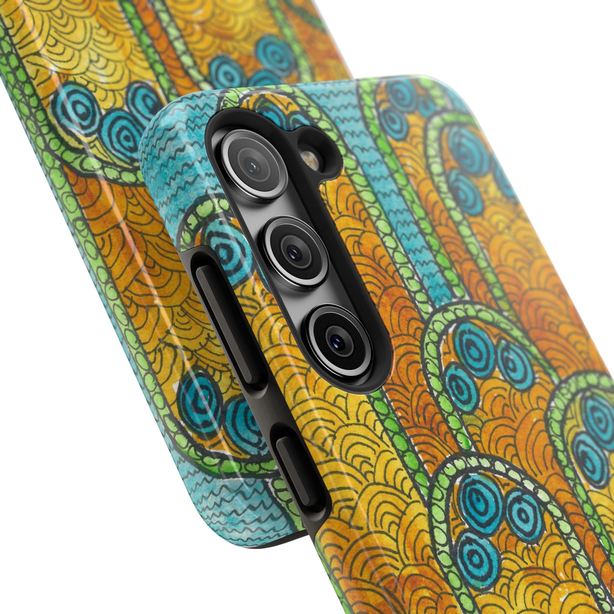 Tough Phone Case - All iPhones and Samsung Galaxys - Exciting Abstract Design #87 Belgrade Impressions - Serbia