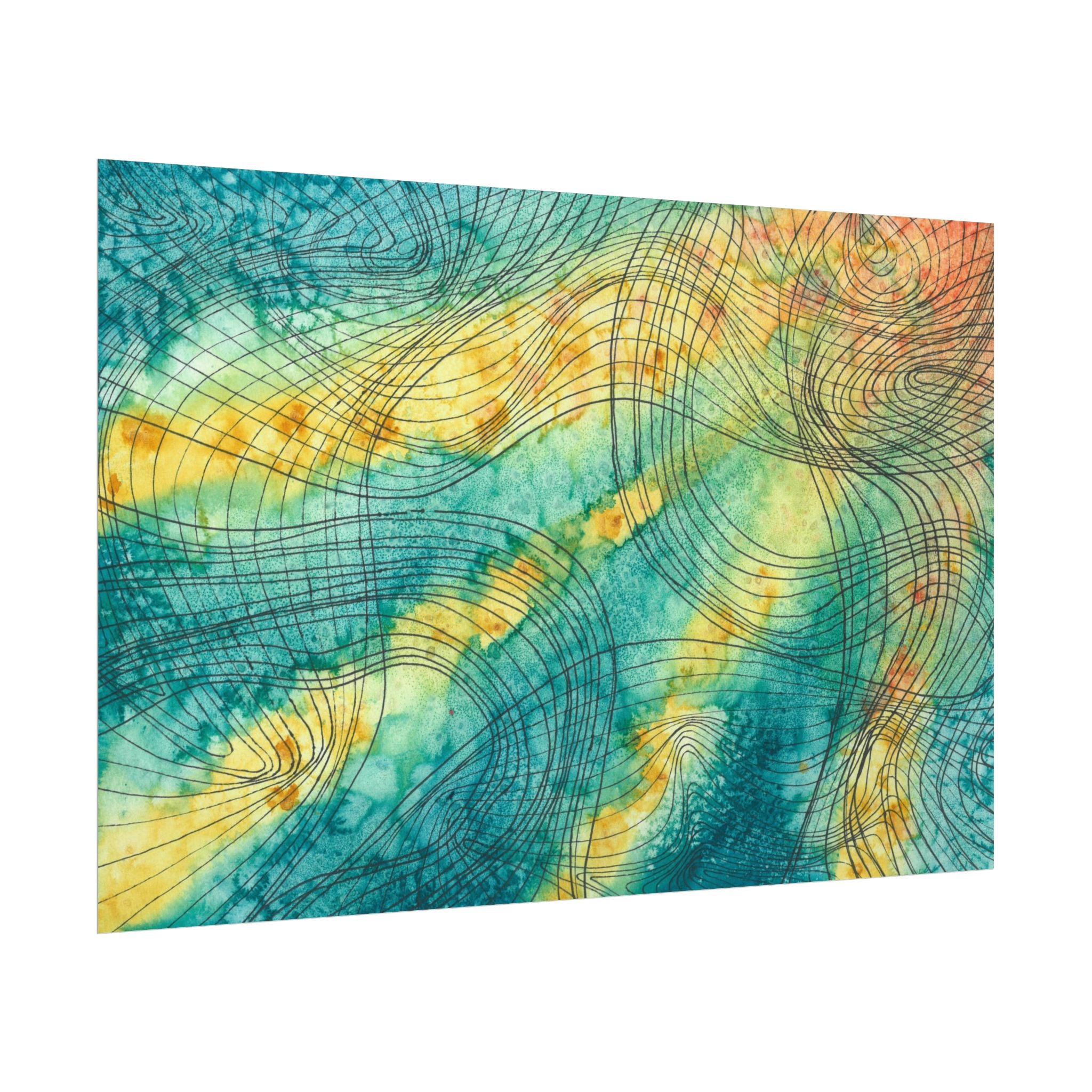 Large Colourful Wall Art, Posters & Prints, For Office, Bedroom or Living Room, or Special Gift #81 The Only Way Is Up