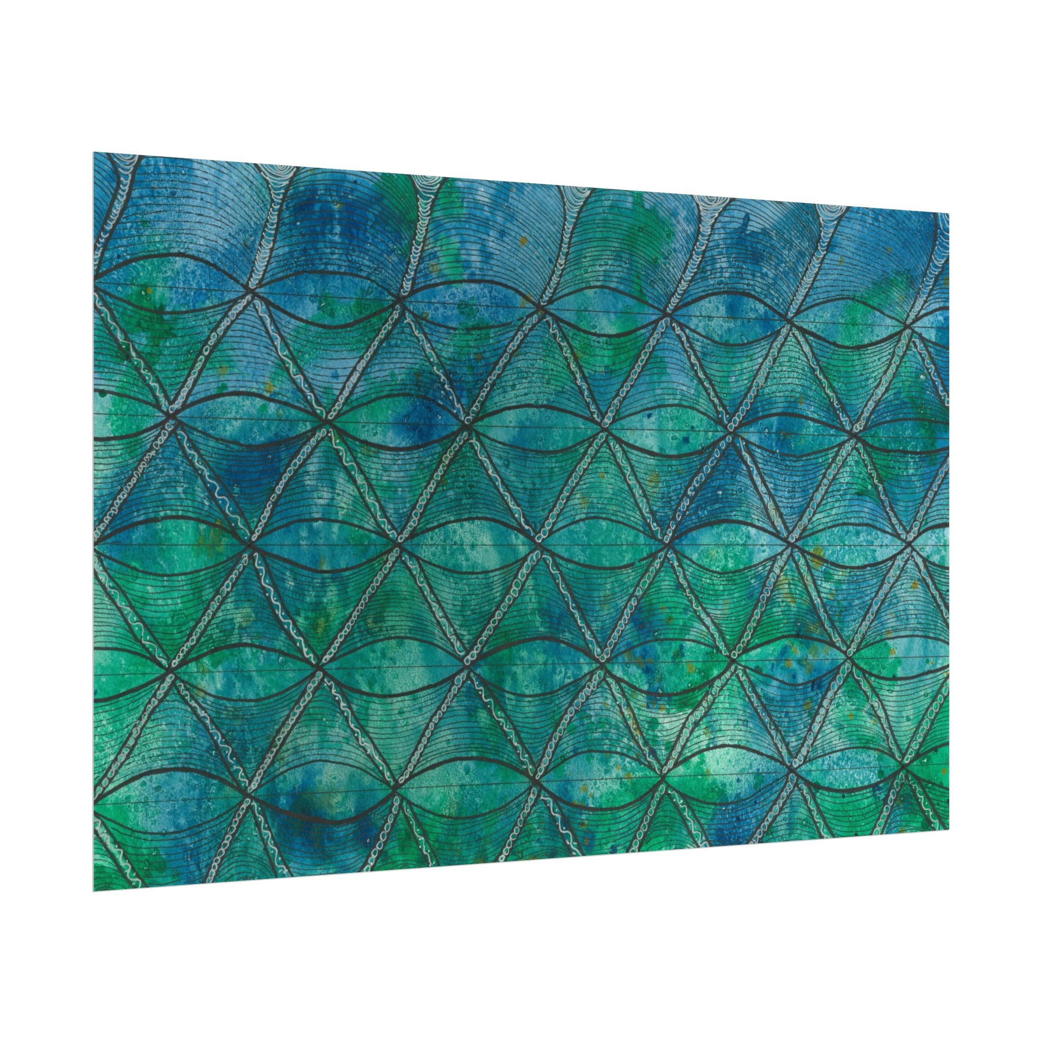 Large Colourful Wall Art, Posters & Prints, For Office, Bedroom or Living Room, or Special Gift #58 How's The Serenity?