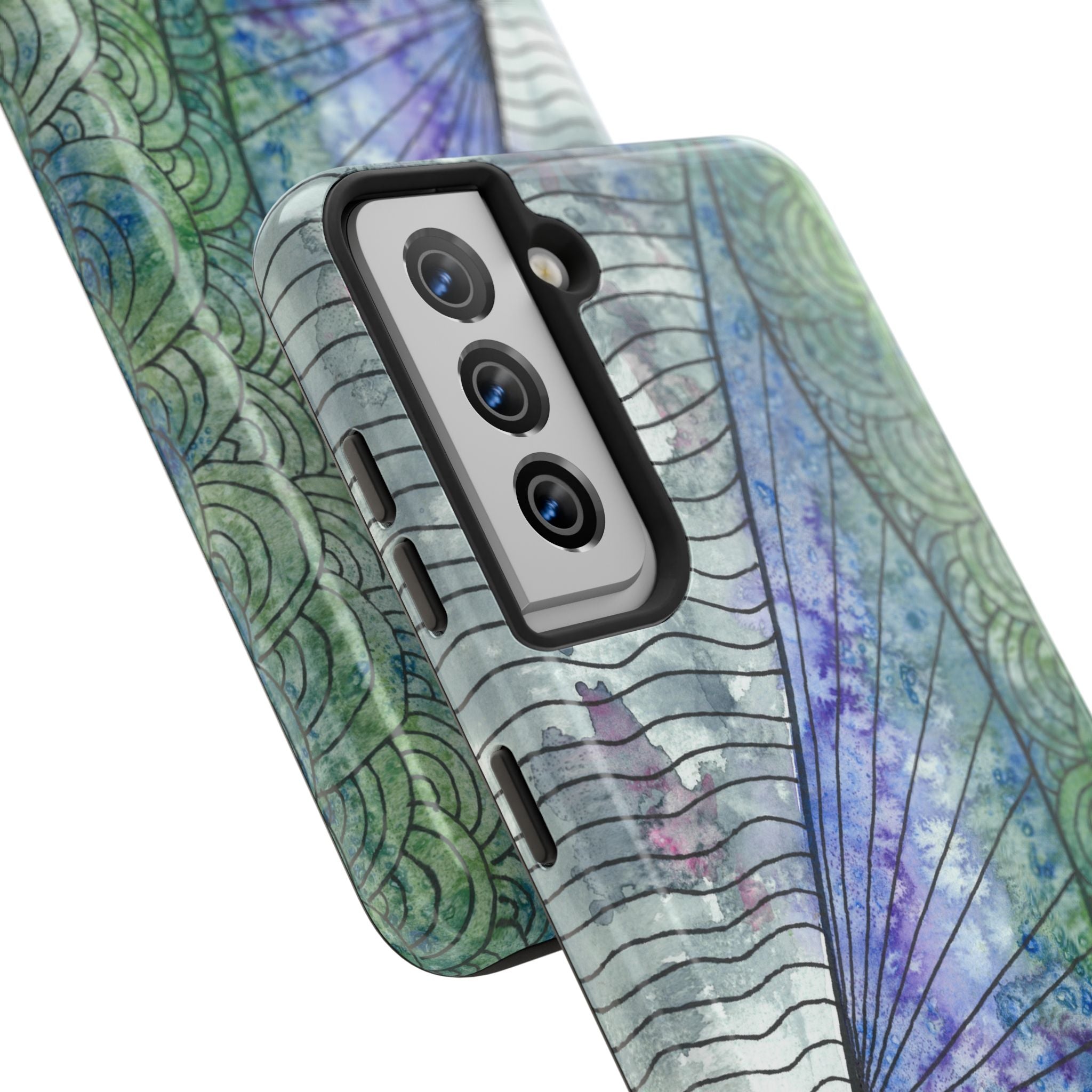 Tough Phone Case - All iPhones and Samsung Galaxys - Exciting Abstract Design #90 Rtanj Pyramid - Serbia
