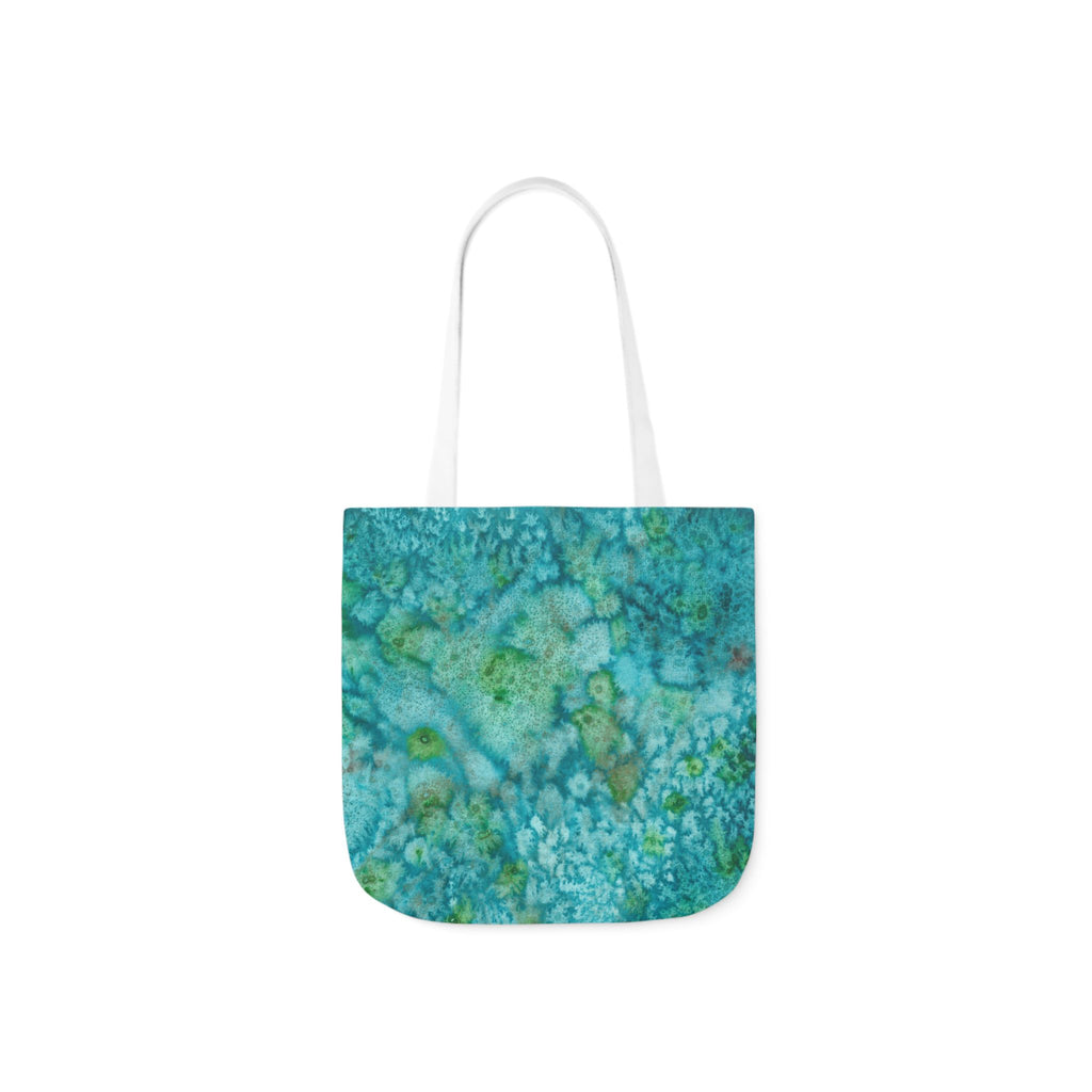 Canvas Tote Bags, Colourful Abstract Designs, 5-Color Straps, 3 Sizes.  For Family and friends or a Special Gift #83 Who Am I Today