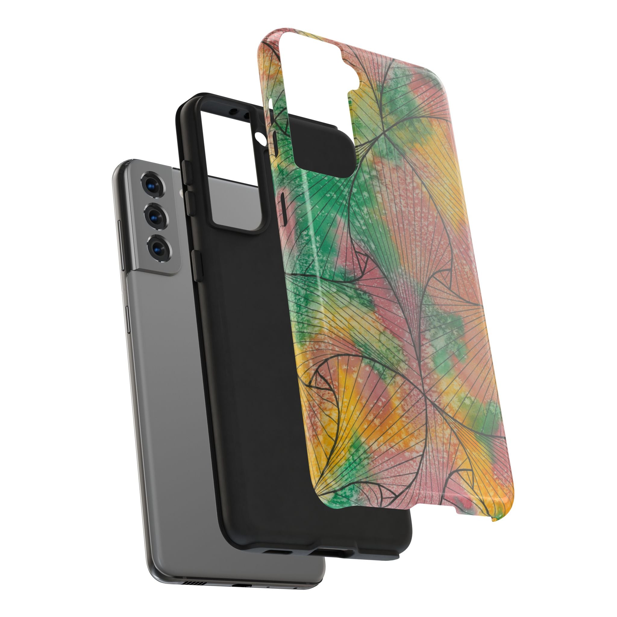 Tough Phone Case - All iPhones and Samsung Galaxys - Exciting Abstract Design #49 Health Well Being